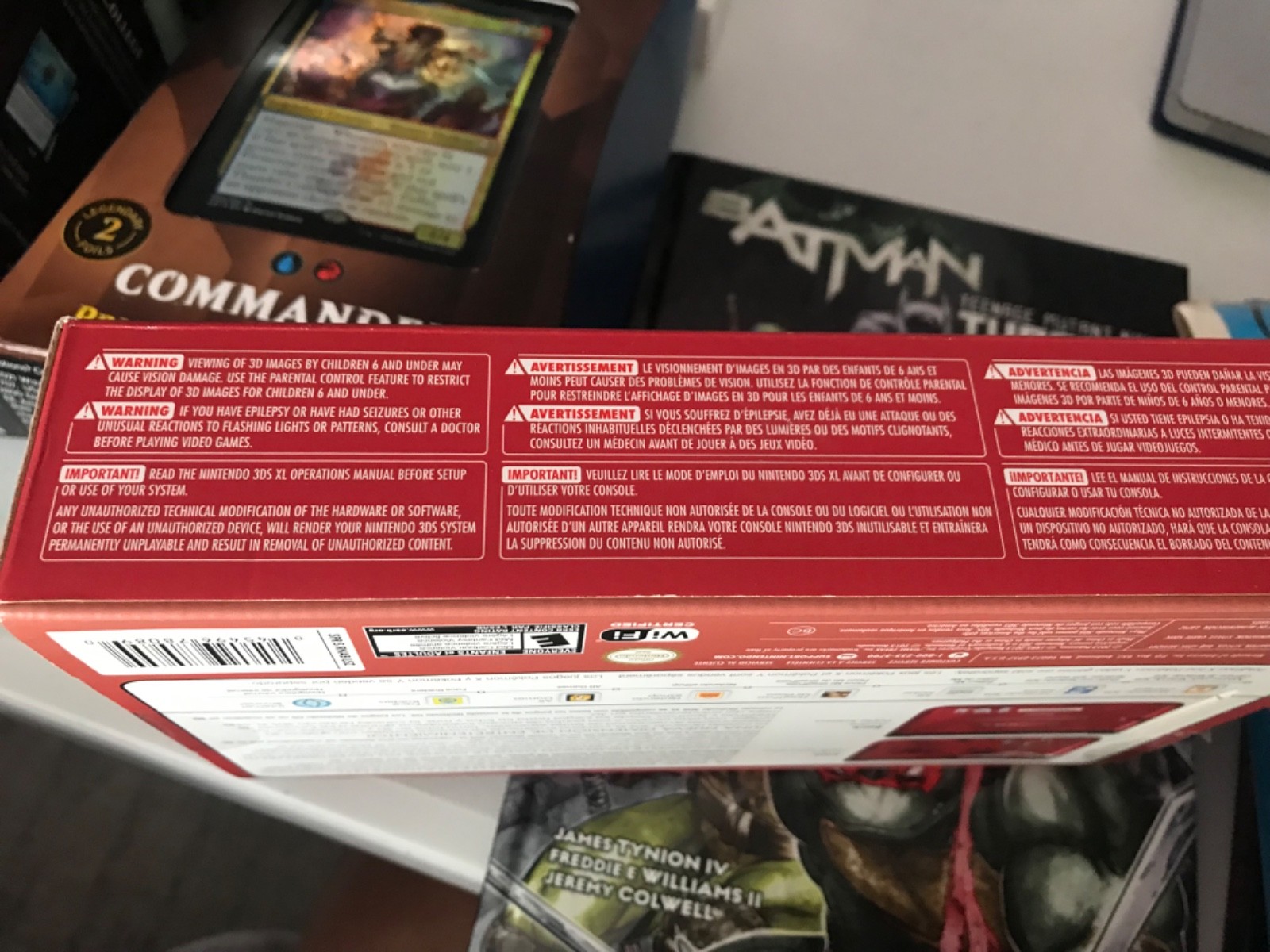 Nintendo 3DSXL Xerneas/Yveltal Red Edition Box Only