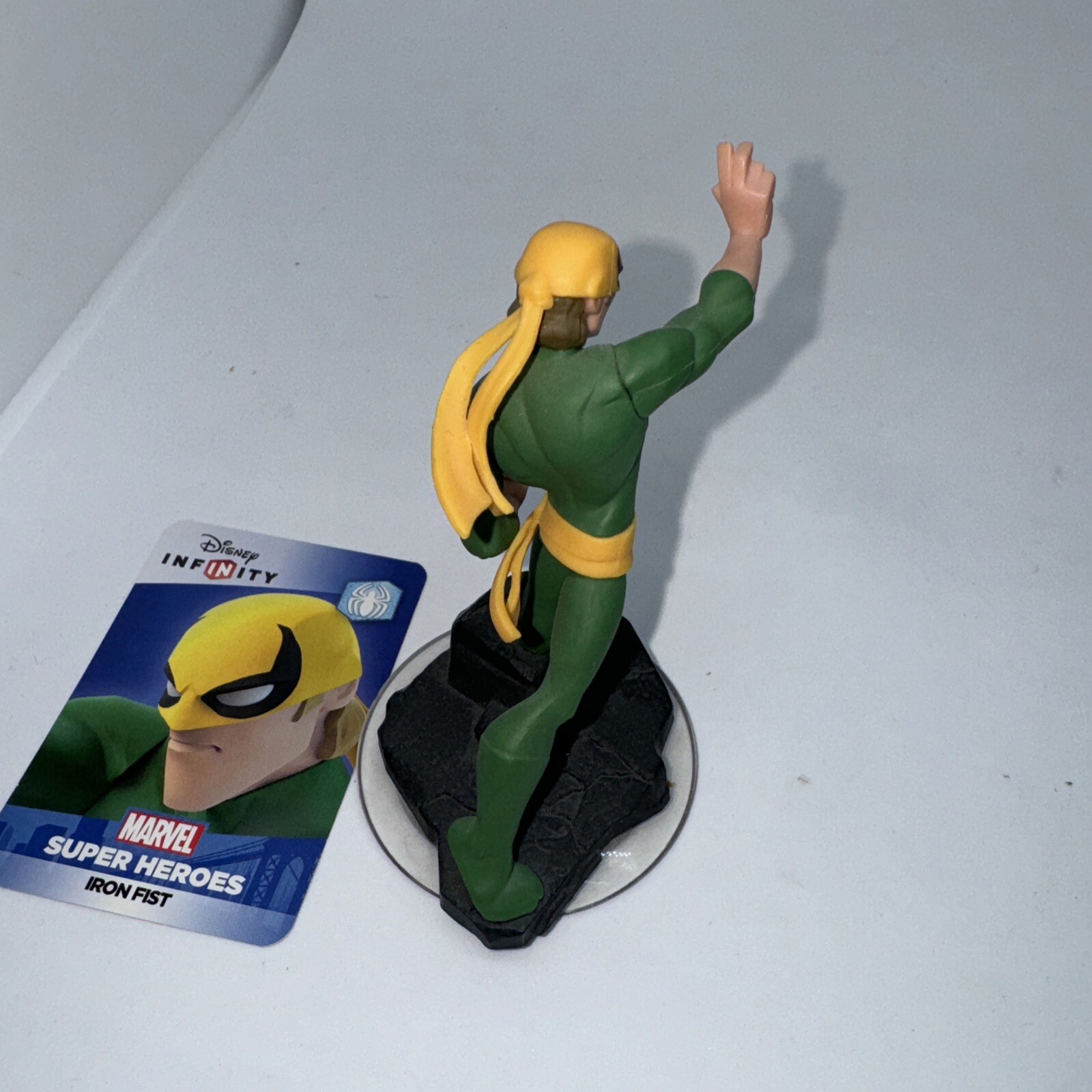 Disney Infinity 2.0 Marvel Super Heroes Iron Fist character figure tested works#