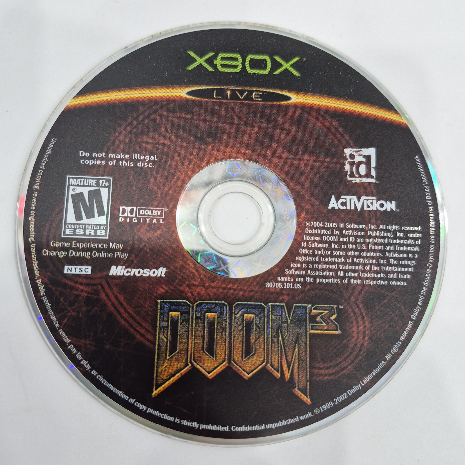 Doom 3 (Microsoft Xbox, 2005)