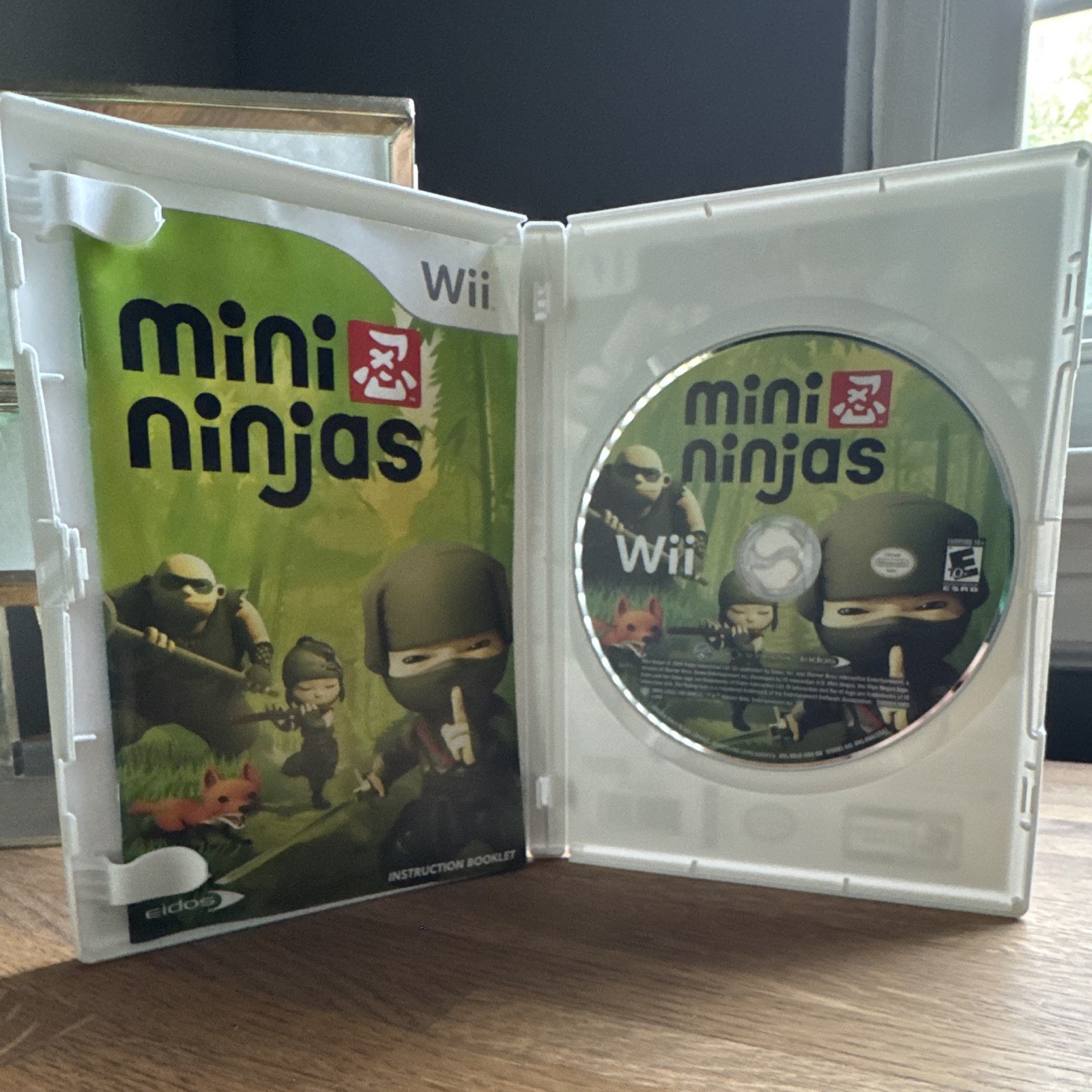 Eidos Mini Ninjas (2009) – Nintendo Wii Action & Adventure E10+ w/ Manual