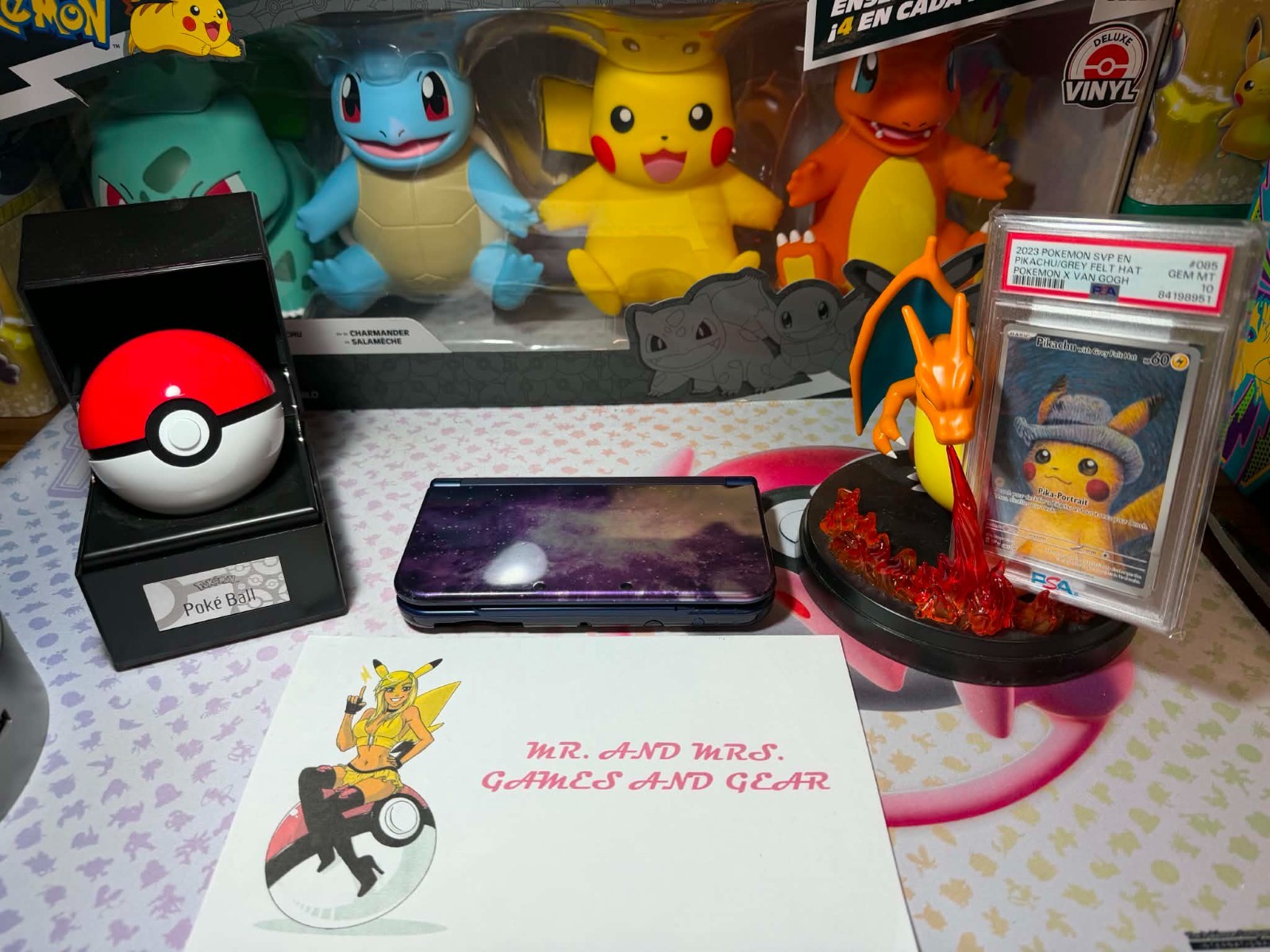 Nintendo 3DS XL Galaxy Edition Handheld System – Purple Used Very Nice Shape