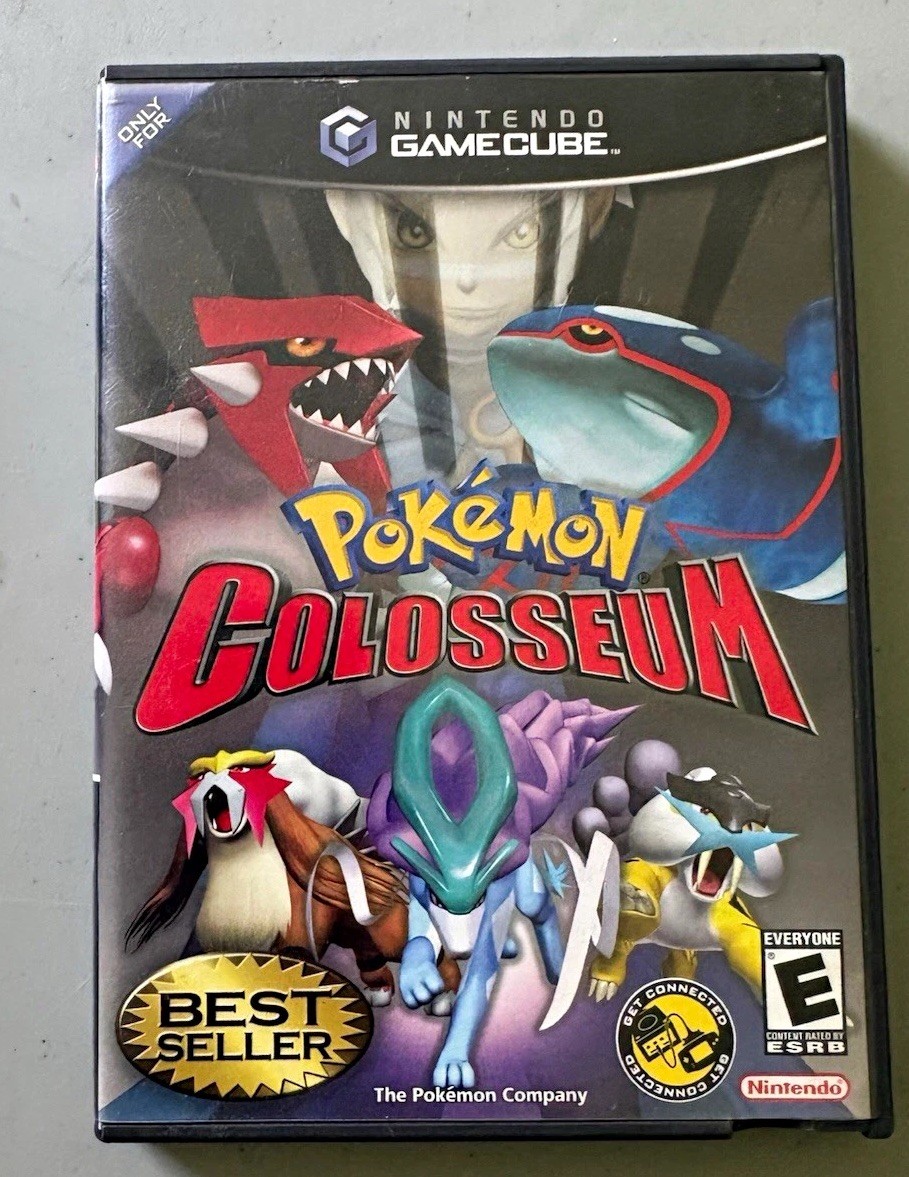 Nintendo Pokémon Colosseum (GameCube, 2004) CIB Manual Included NTSC-U/C E