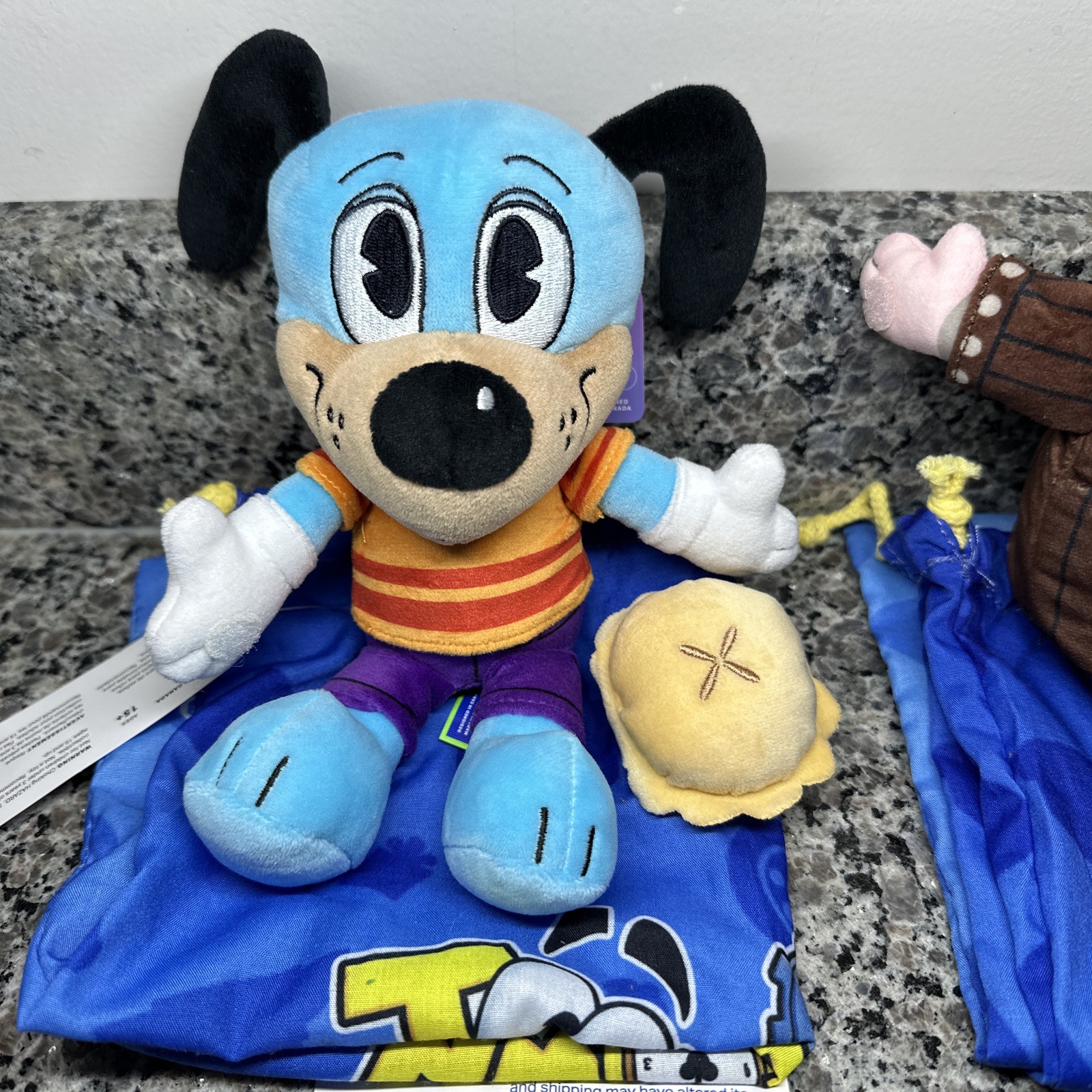 Makeship Flippy & Flunky Plush Toontown Rewritten Game Limited Retired