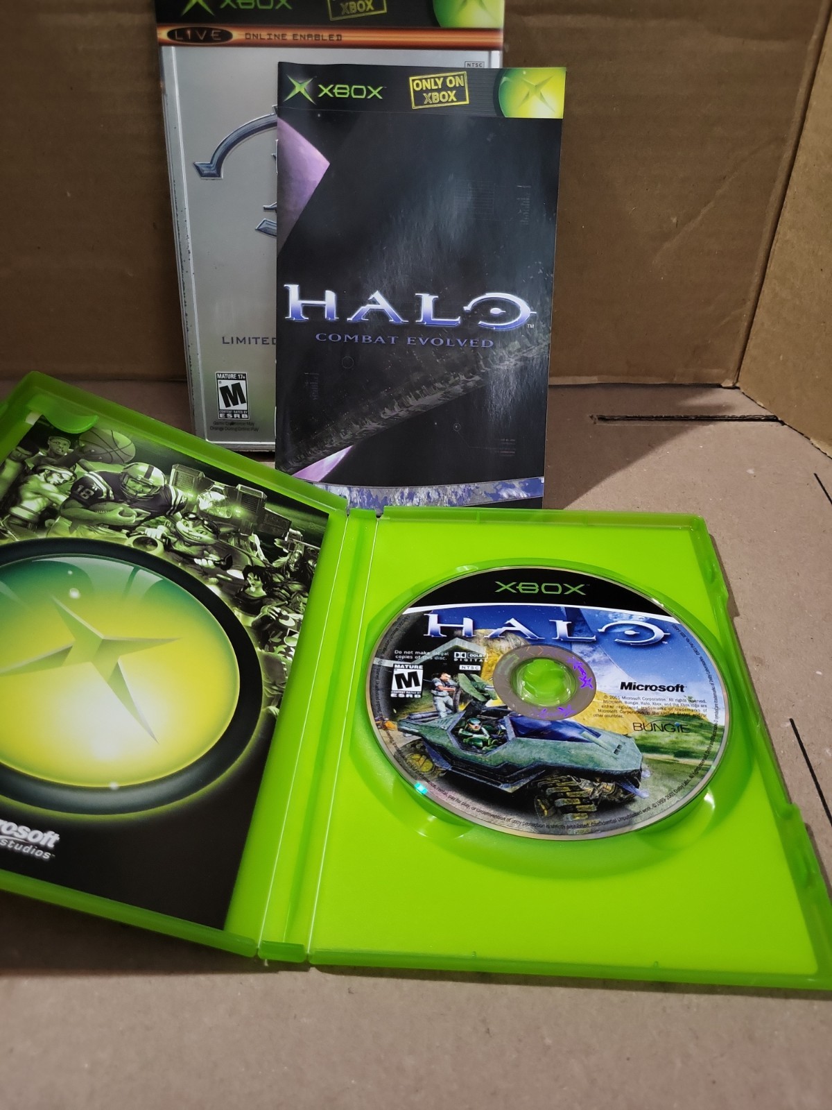 XBOX Halo Combat Evolved & Halo 2 Limited Collectors Edition Pre-owned
