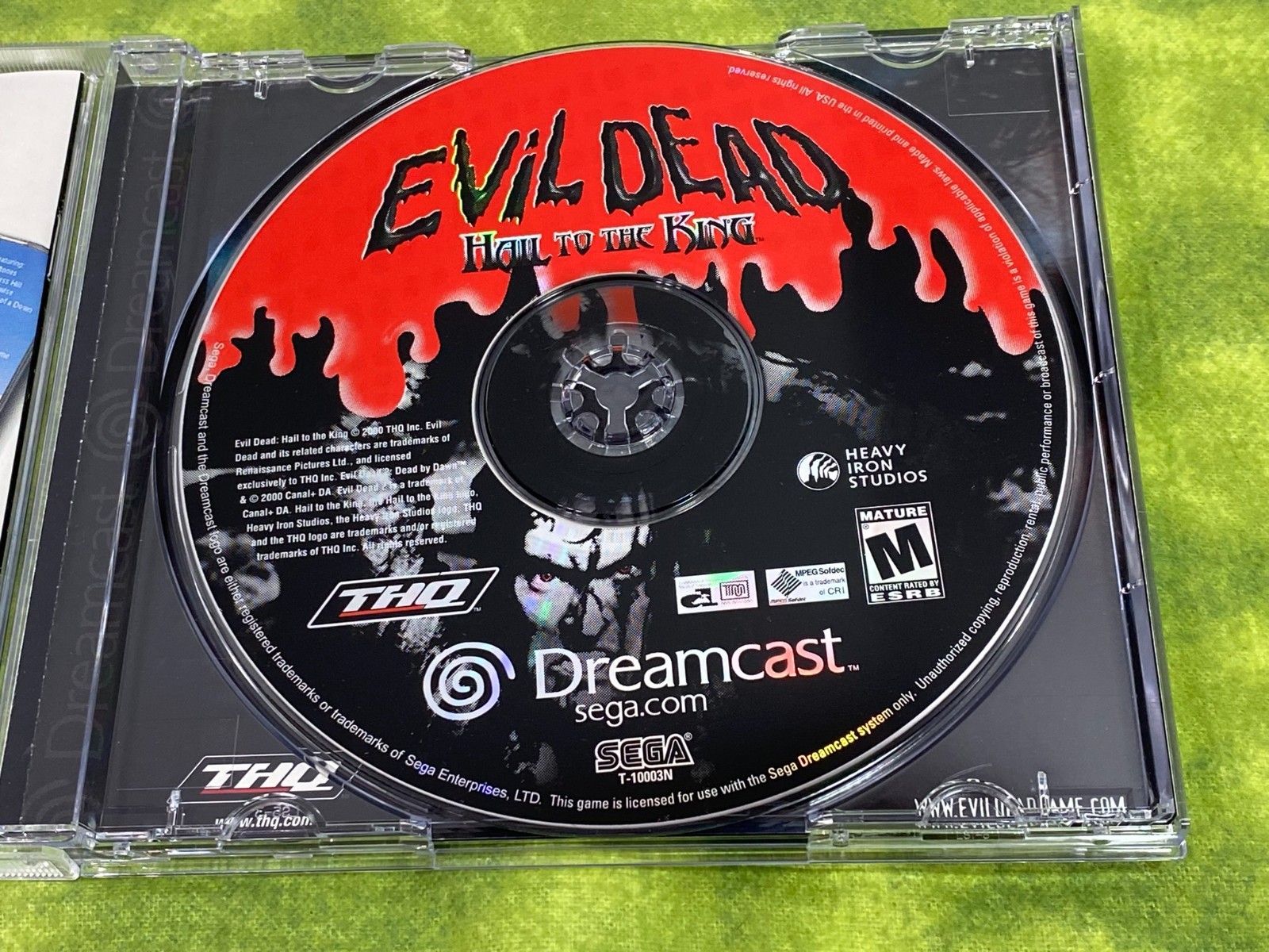 Evil Dead: Hail to the King Sega Dreamcast DC CIB Complete + Manual NO scratches