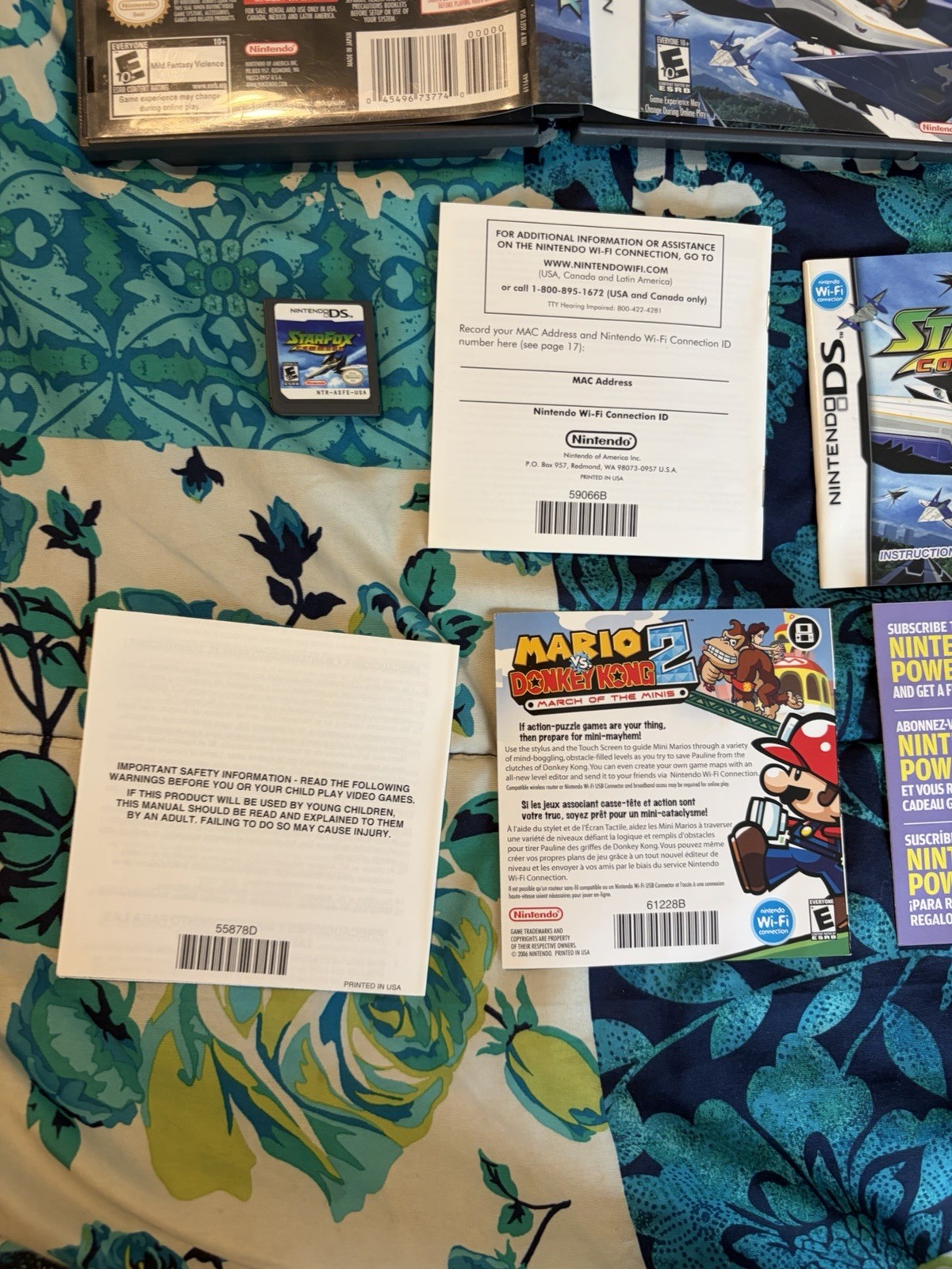 Star Fox Command Nintendo DS Complete CIB w/ Manual And Inserts
