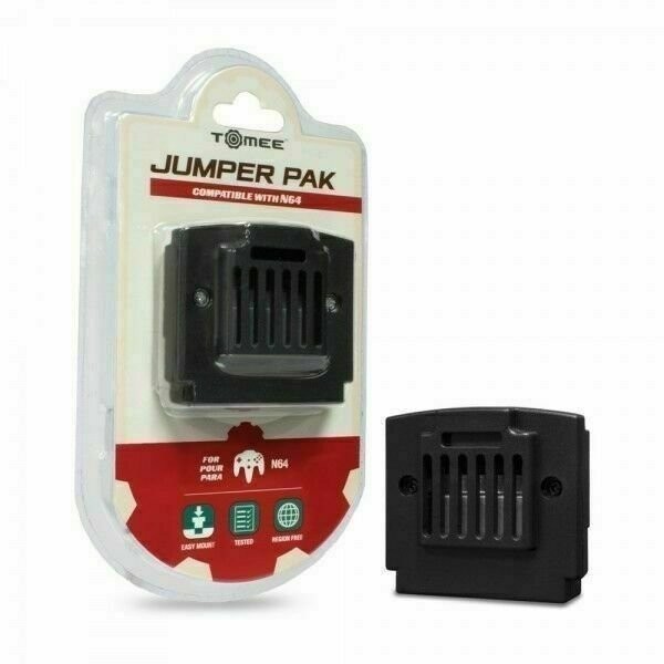 Lot of 2 New Jumper Paks for Nintendo 64 – N64 Console RAM Packs With Tools!
