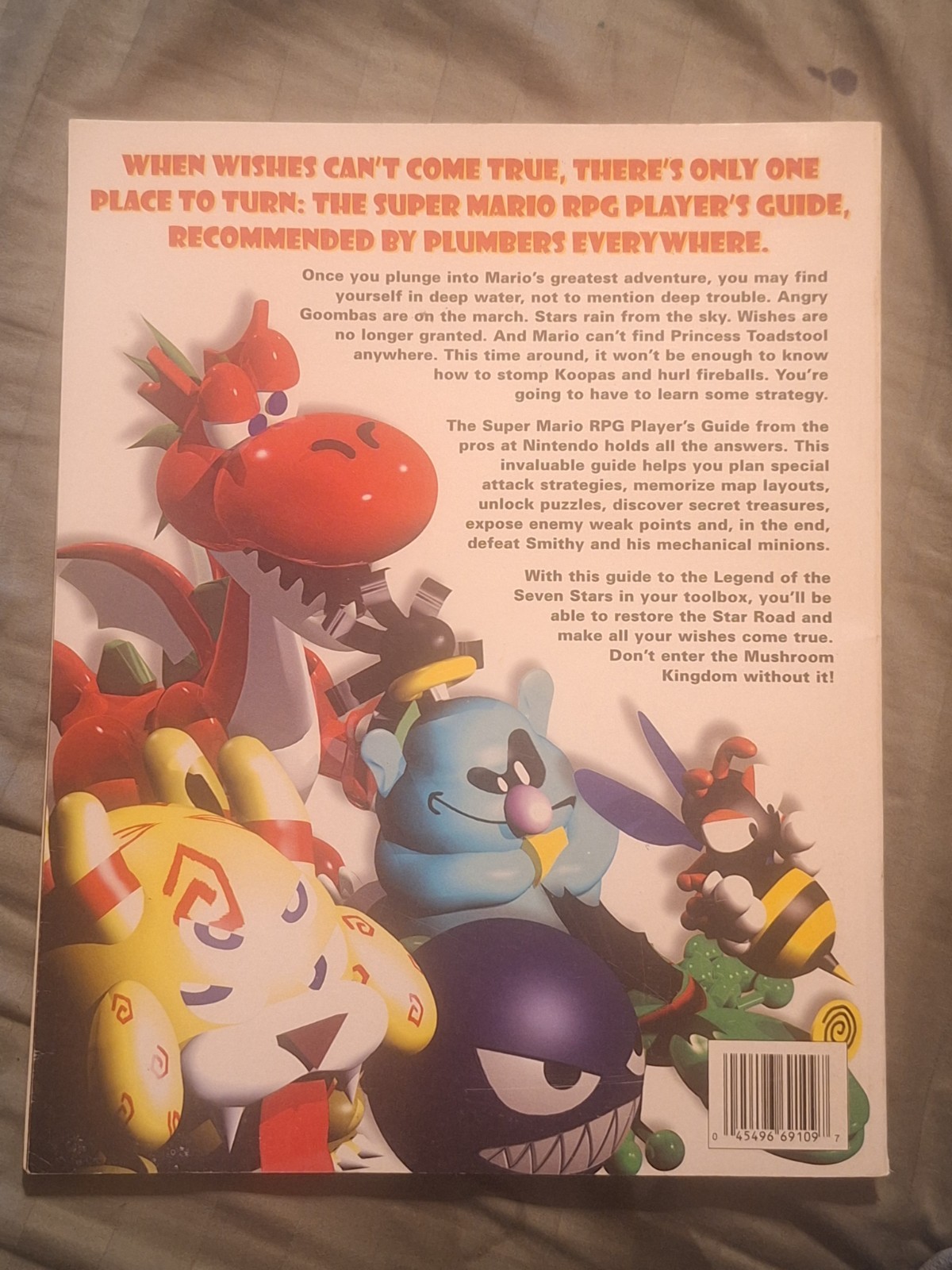Super Mario RPG Legend of the Seven Stars nes MAGAZINE
