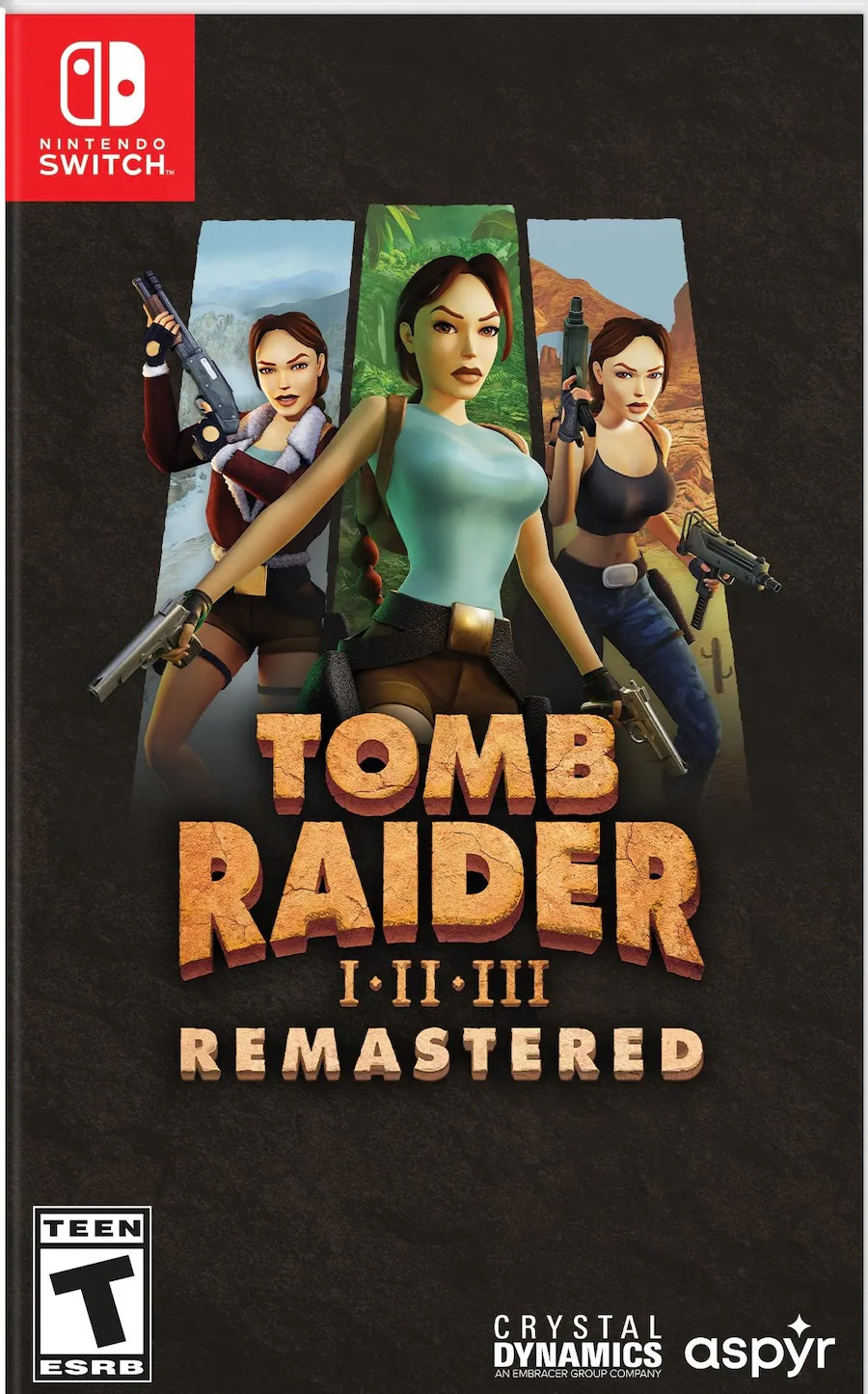 Tomb Raider I-II-III Remastered – Nintendo Switch – NEW/SEALED FREE US SHIPPING