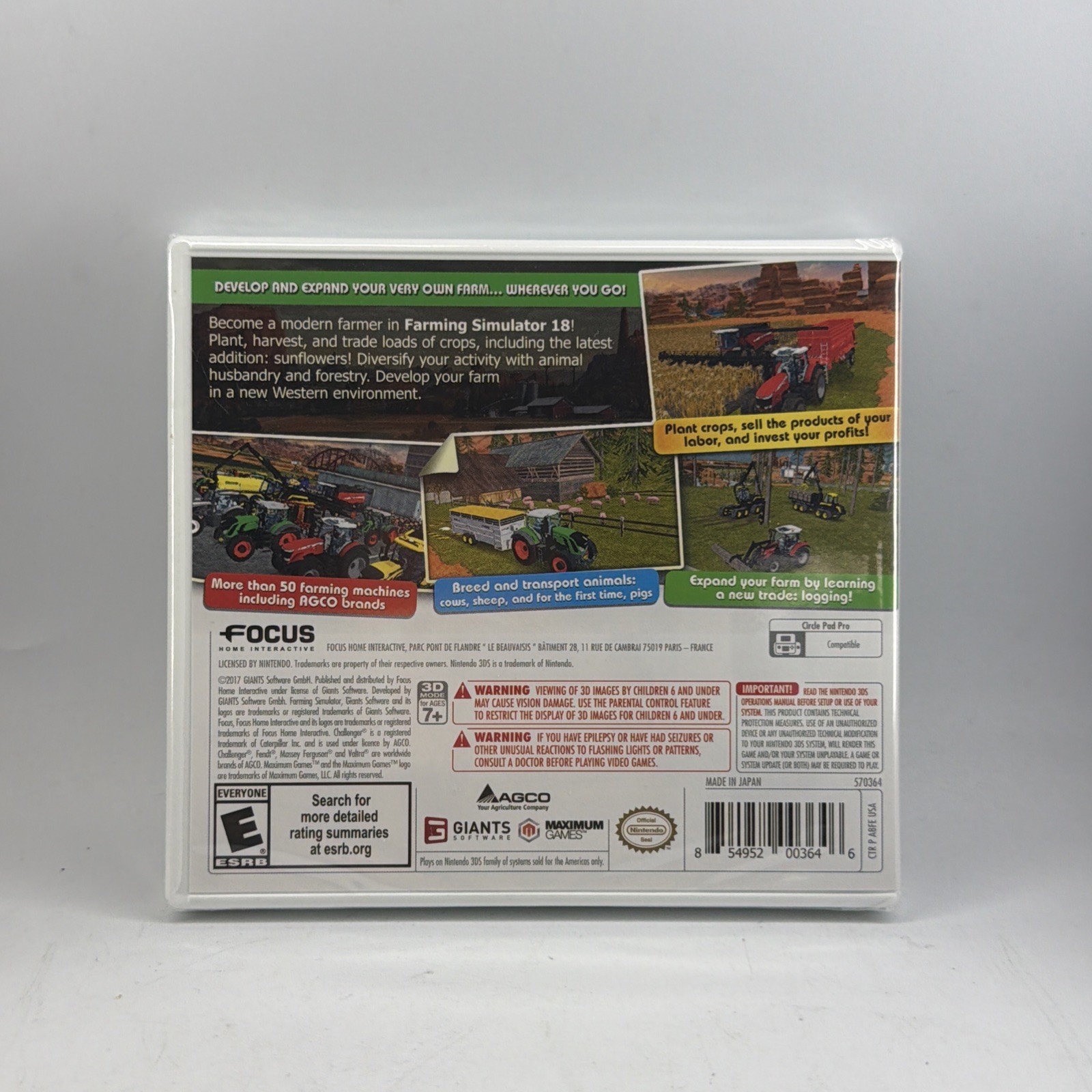 Farming Simulator 18 NEW SEALED