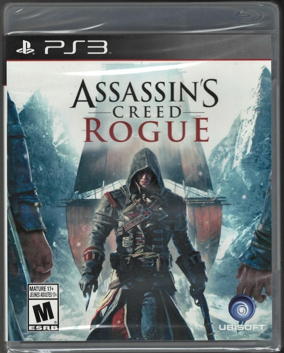 Assassin”s Creed Rogue (Greatest Hits) PS3 (Brand New Factory Sealed US Version