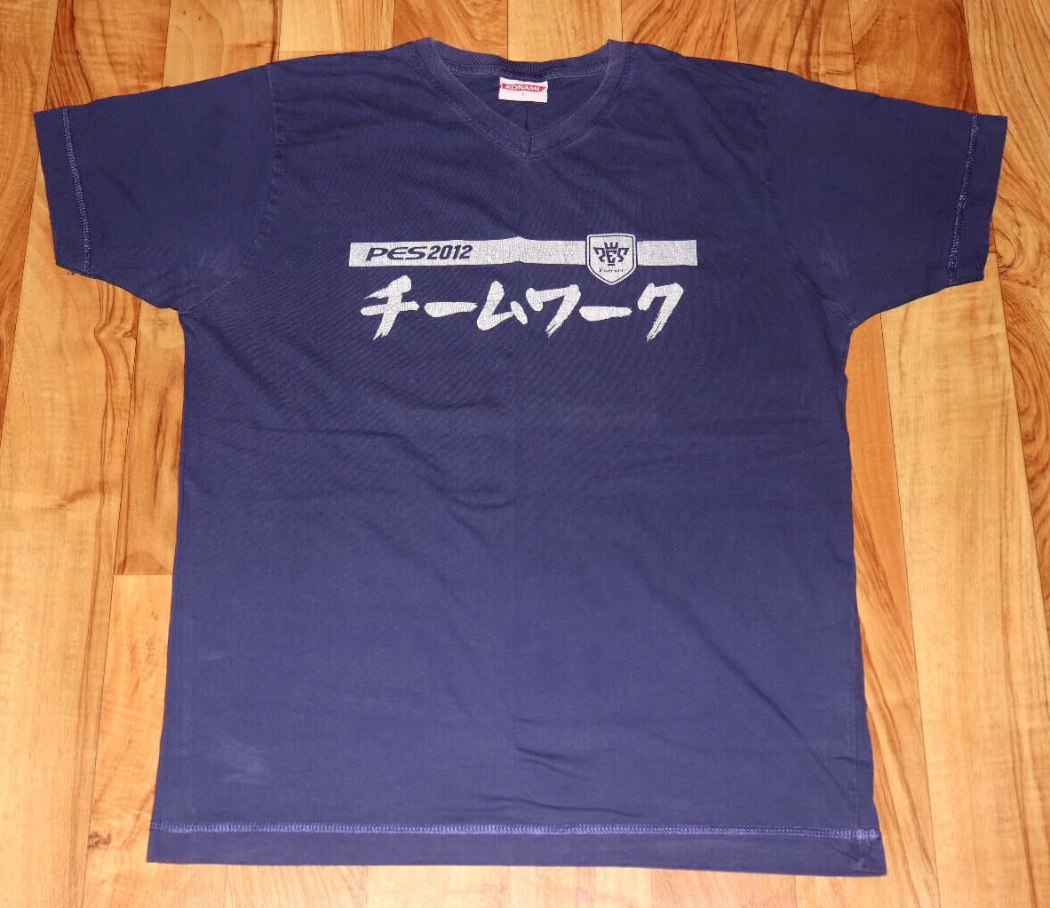 Pro Evolution Soccer 2012 PlayStation 2‎ Rare T-Shirt Size : L