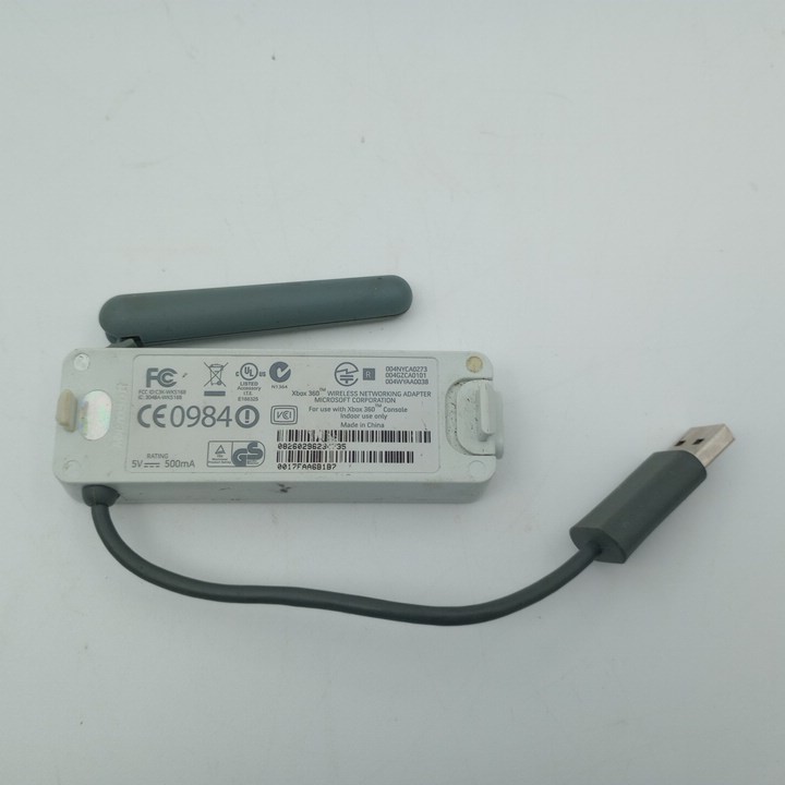 Microsoft Xbox 360 Wi-fi Wireless Adapter See Pics Not Tested