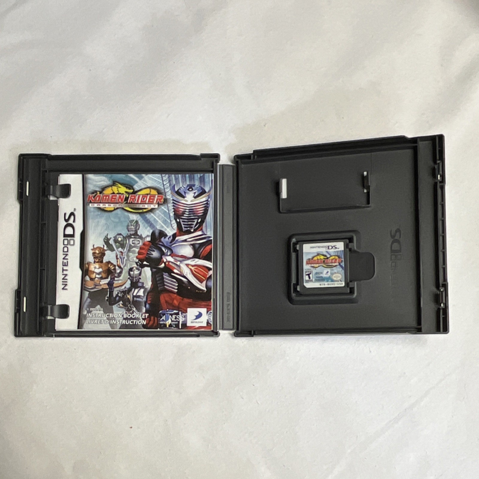 Kamen Rider Dragon Knight Nintendo DS 2009 D3 Publisher with Case, Manual