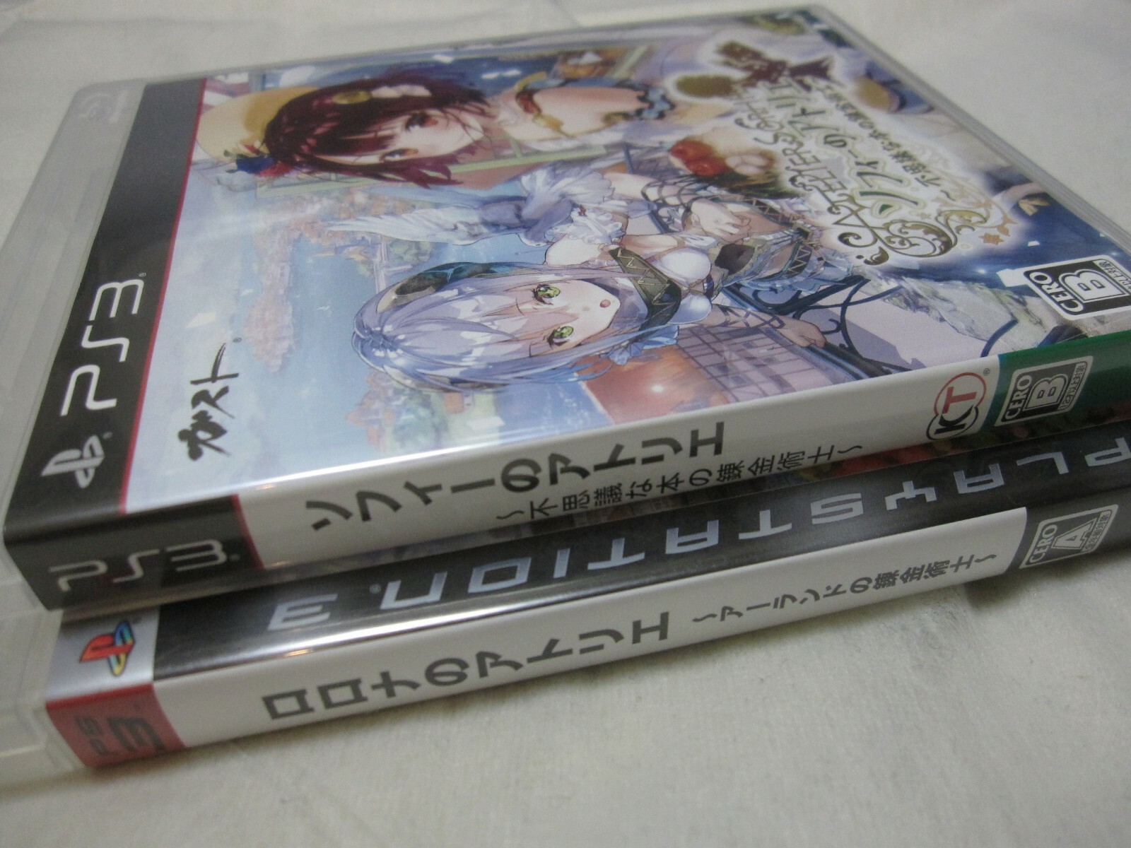 W/Tracking Number 7-14 Days to USA PS3 Rorona + Sophie no Atelier 2 Set Japanese