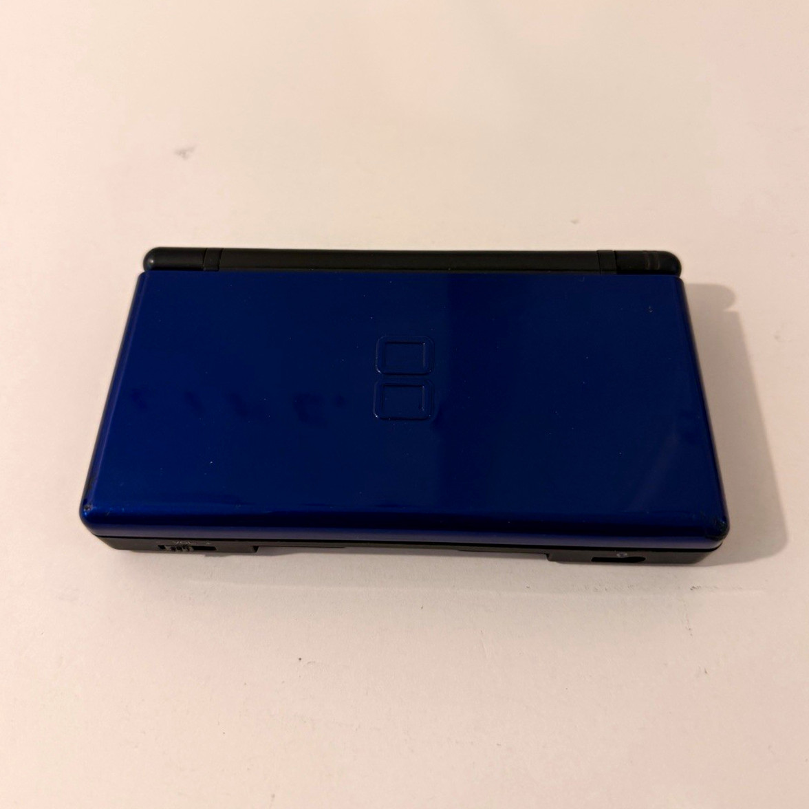 Nintendo DS Lite USG-001 Blue/Black Handheld System w/ Stylus works tested