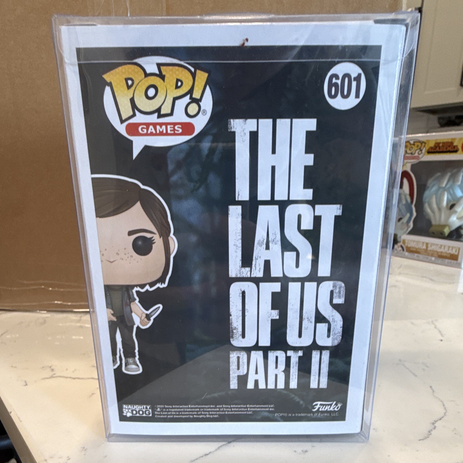 Funko Pop! Games Vinyl Figure Ellie The Last of Us Part II #601 Licensed