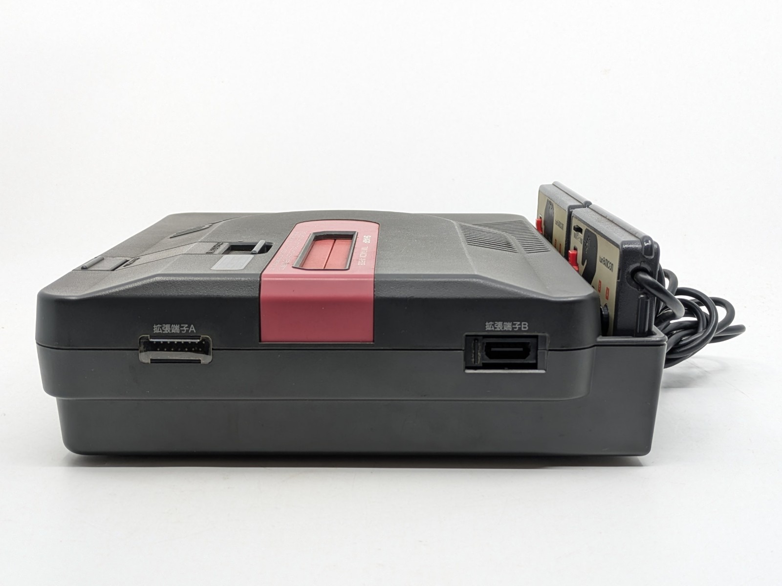 Sharp Twin Famicom AN-500B Black/Red | New Belt | Fully Tested & Working