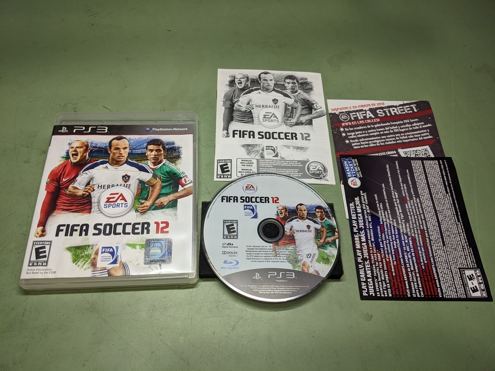 FIFA Soccer 12 Sony PlayStation 3 Complete in Box