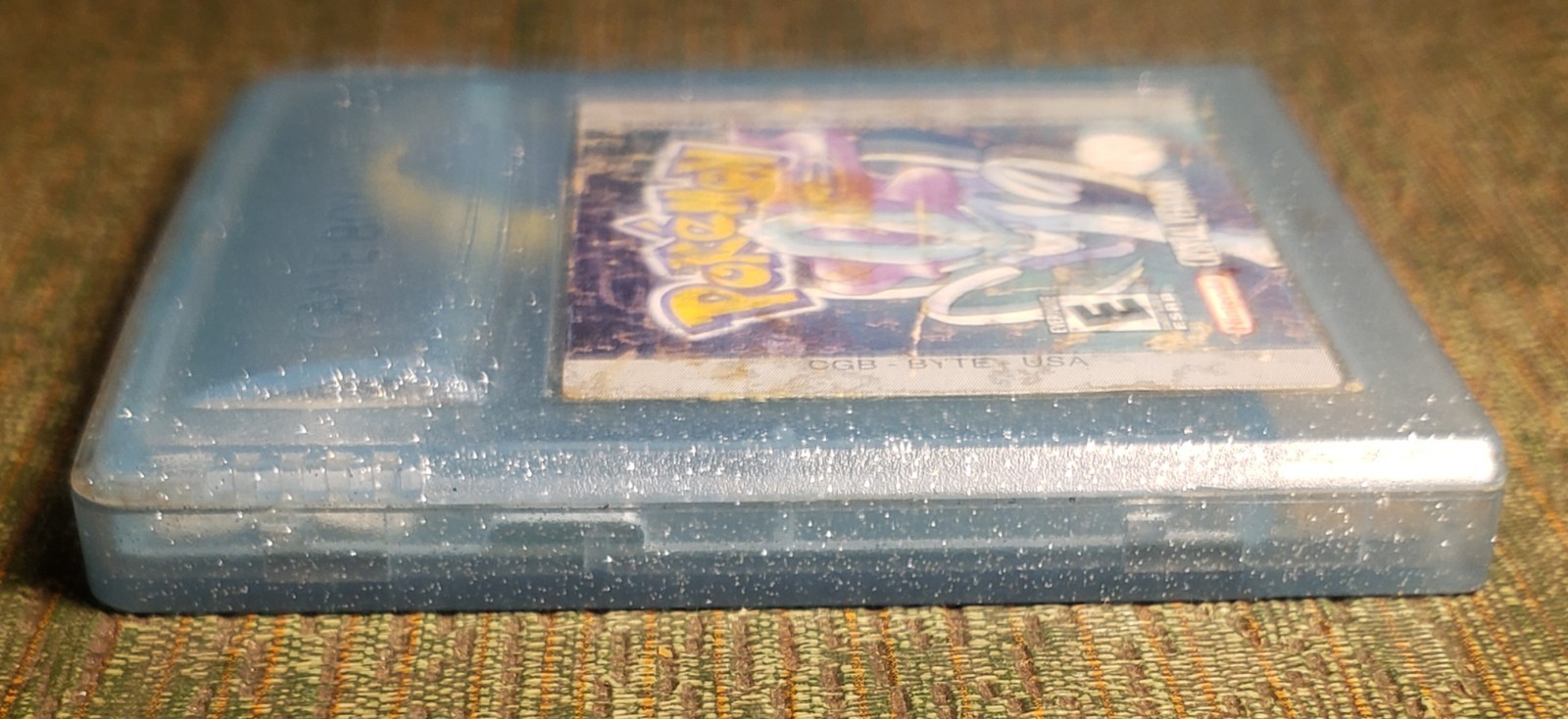 Pokemon: Crystal Version Game Boy Color 2001 AS-IS For Parts/REPAIR CGB-BYTE-USA