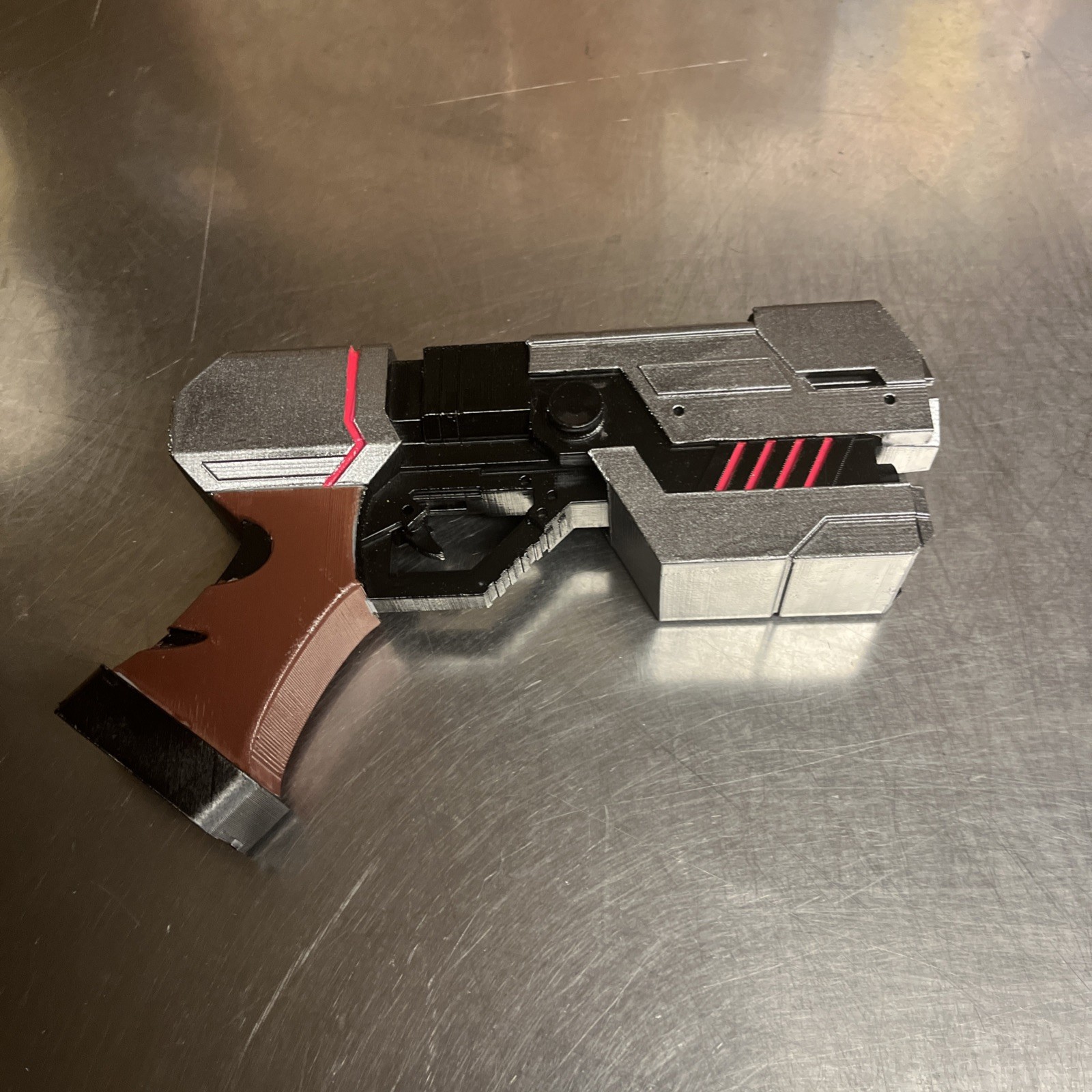 Samus Aran Metroid Super Smash Brothers Paralyzer Gun Cosplay Prop Weapon Blaste