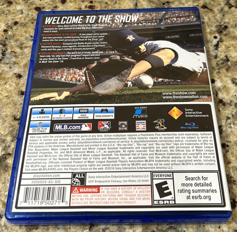 MLB The Show 16 – PlayStation 4 DONALDSON COVER