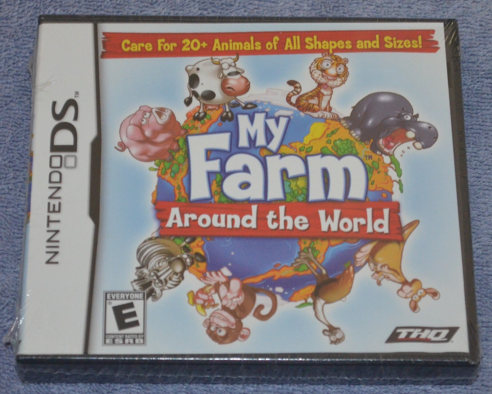 New Nintendo DS My Farm Around the World Sealed Video Game 20+ Animals