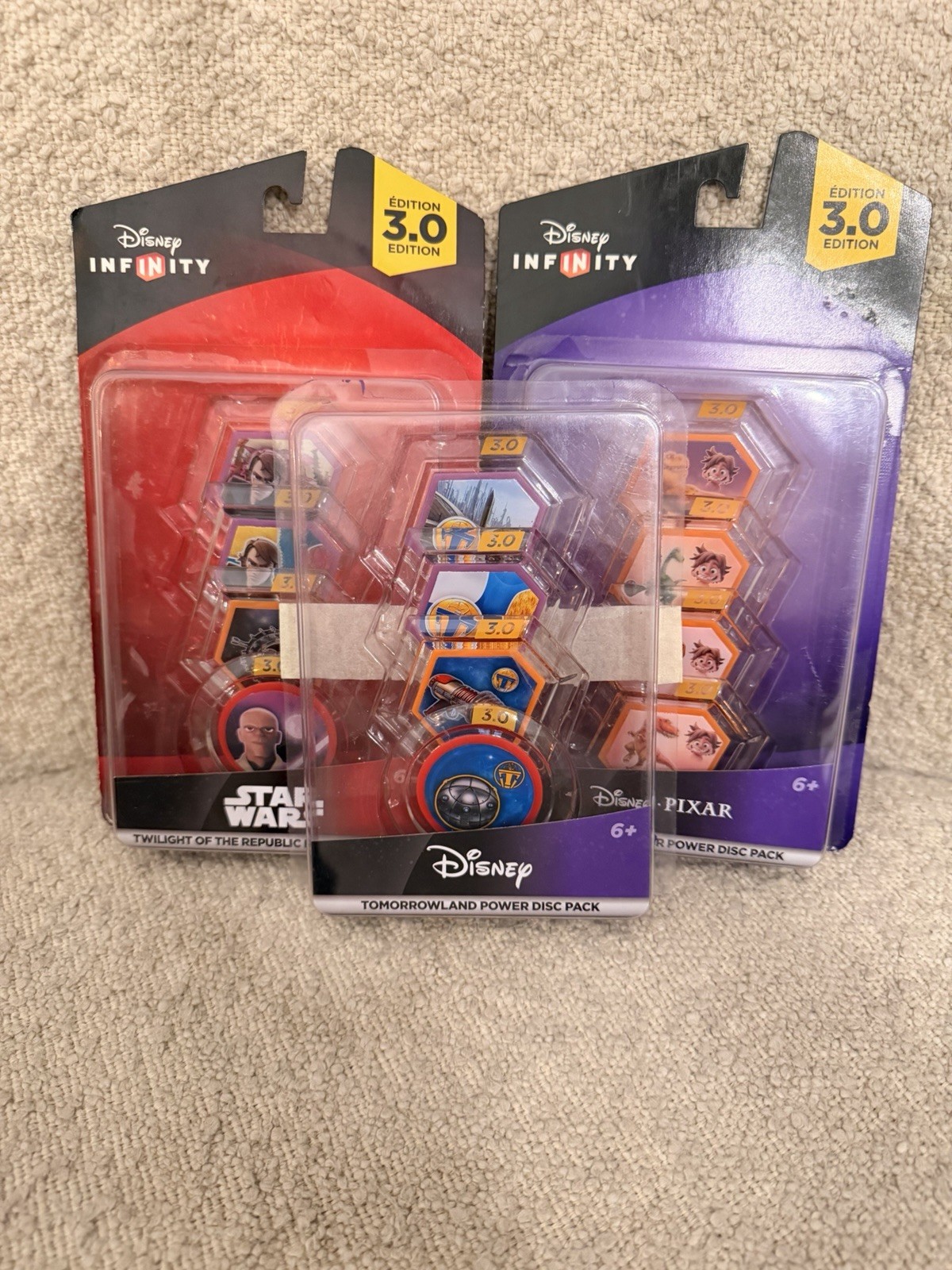 HUGE Disney Infinity 2.0 & 3.0 Figure Lot w/ power discs and more