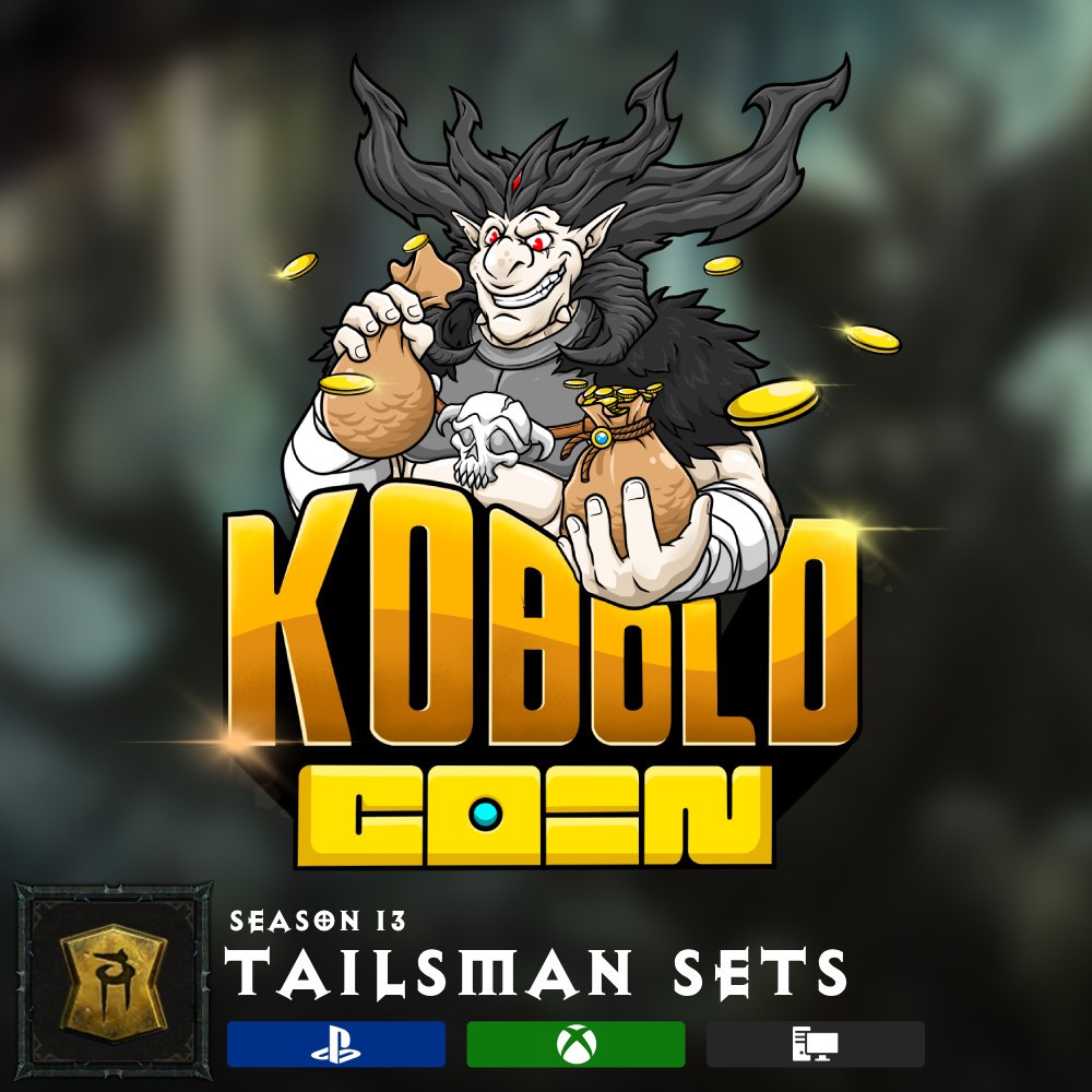 Diablo 4 S13 – Talisman Charm Sets 5/5 and Seals – Season 13 S13 SC Talismans