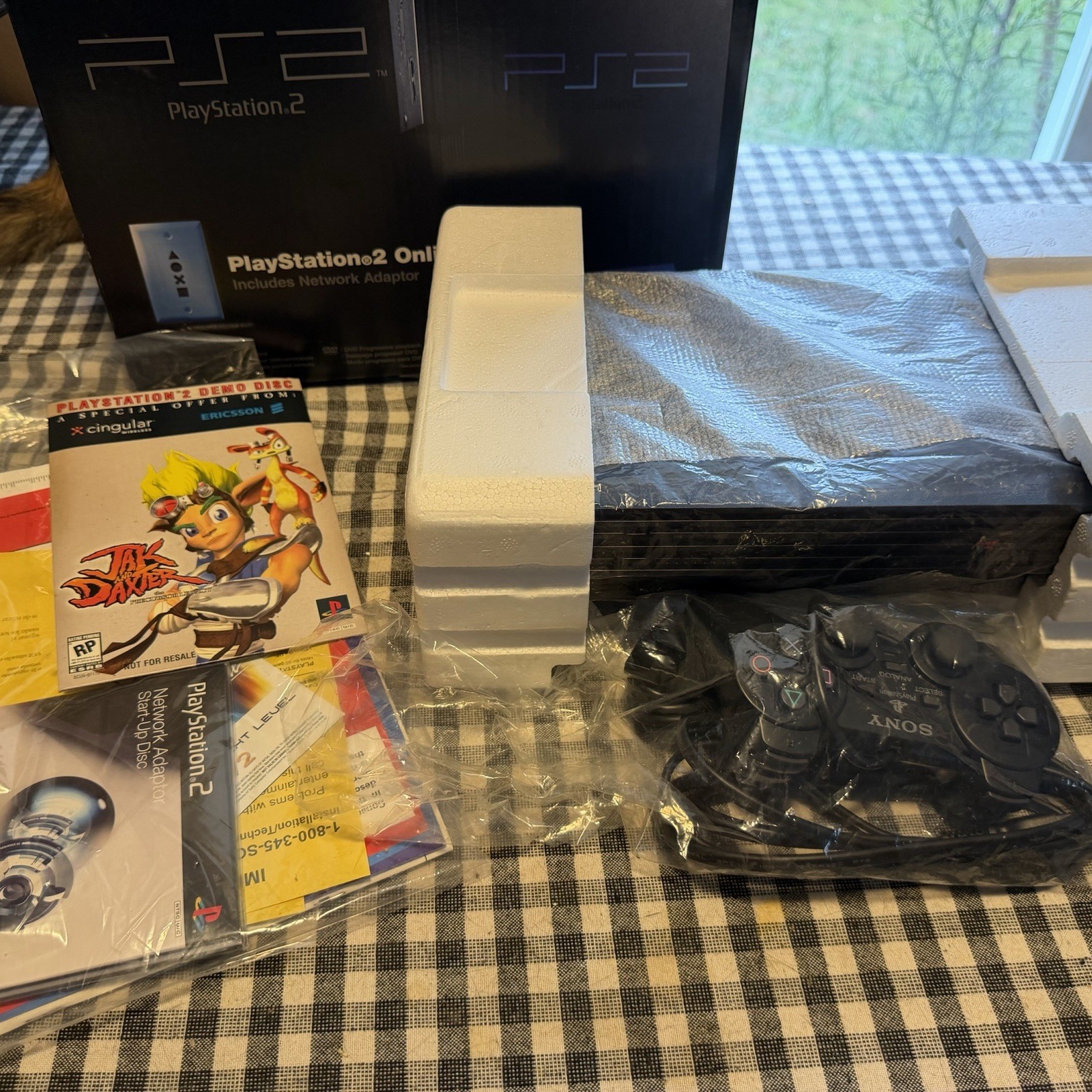 Sony PlayStation 2 PS2 Console SCPH-30001 SUPER CLEAN TESTED OPEN BOX READ