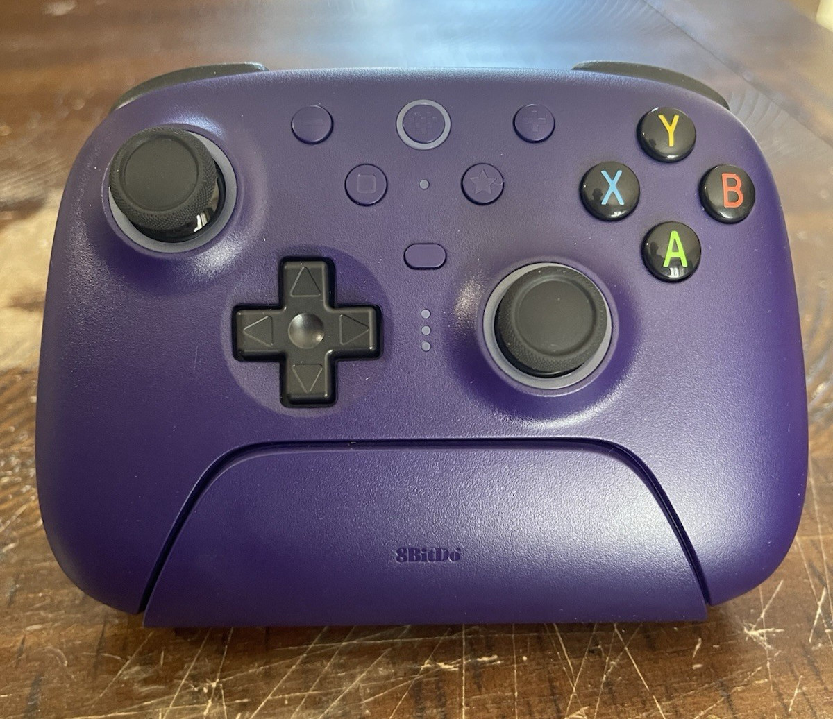 8BitDo Ultimate 2 Wireless Controller/Charging Dock for Windows/Android – Purple