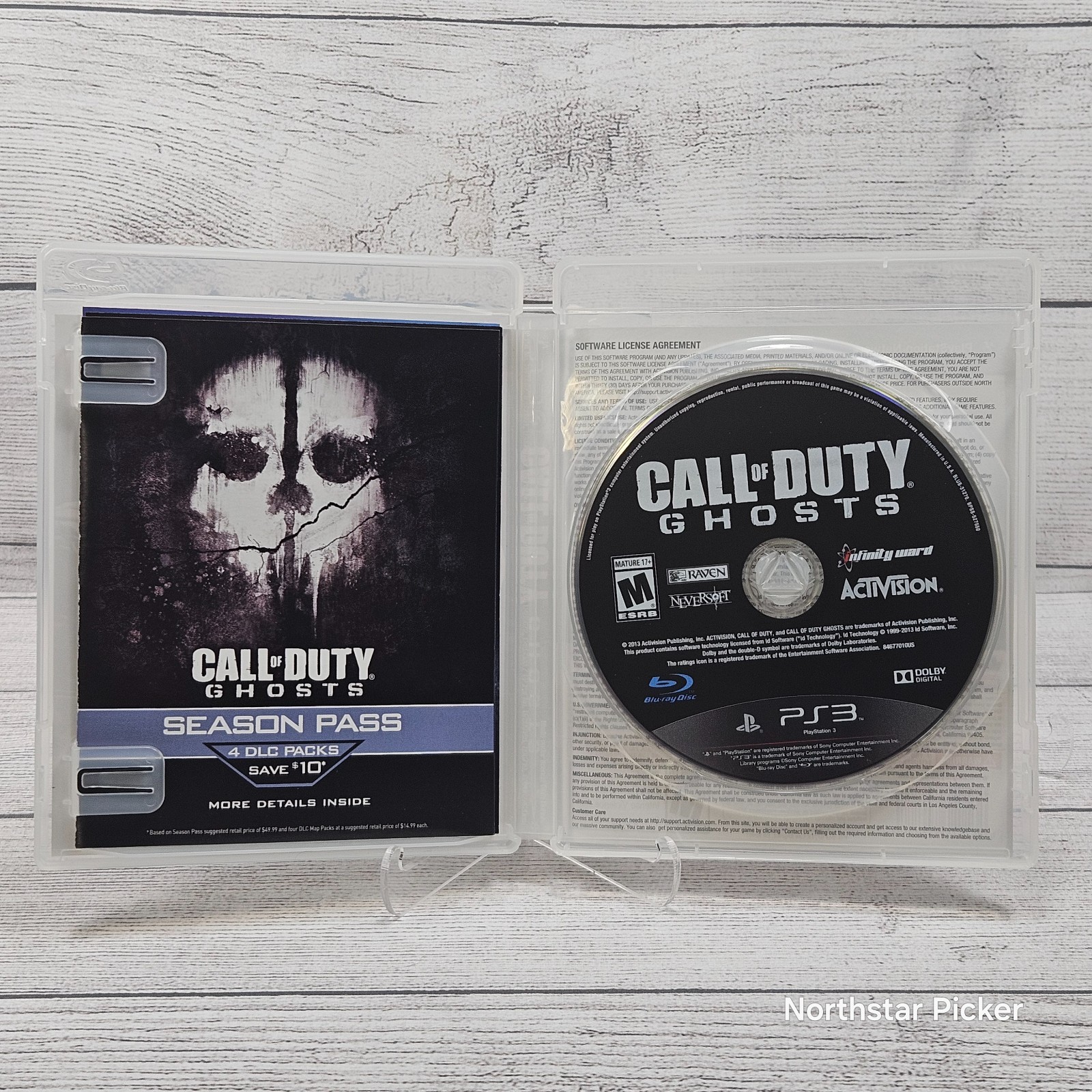 Call of Duty: Ghosts (Playstation 3, 2013) w/ Inserts Complete | CIB | Tested
