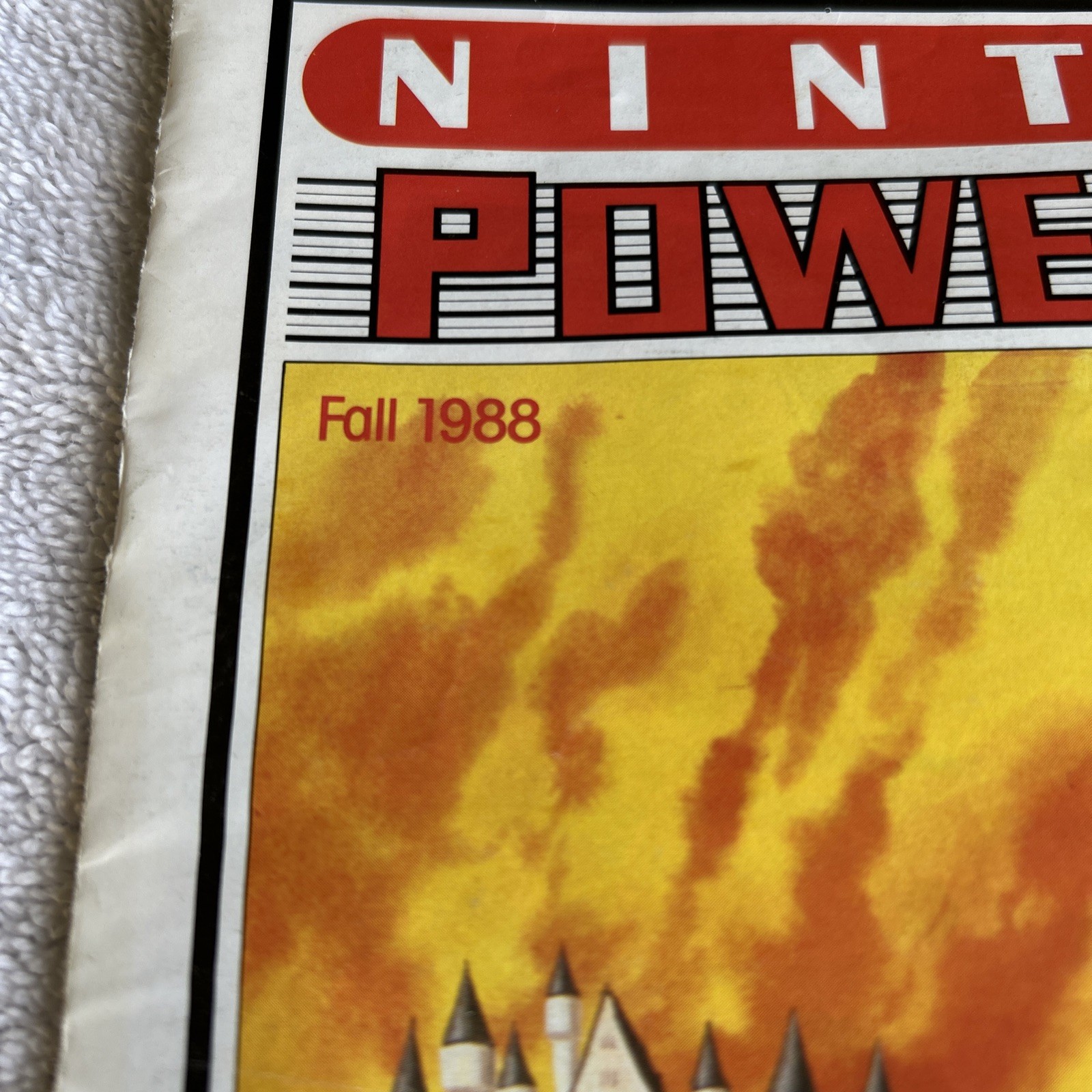Vintage Nintendo Power Flash Fall 1988 Zelda II Link NES Promotional Newspaper
