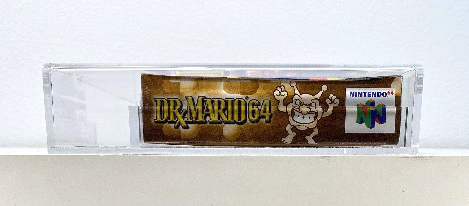 Dr. Mario 64 Nintendo N64 Brand New 2001 Factory Sealed VGA 95 TOP POP