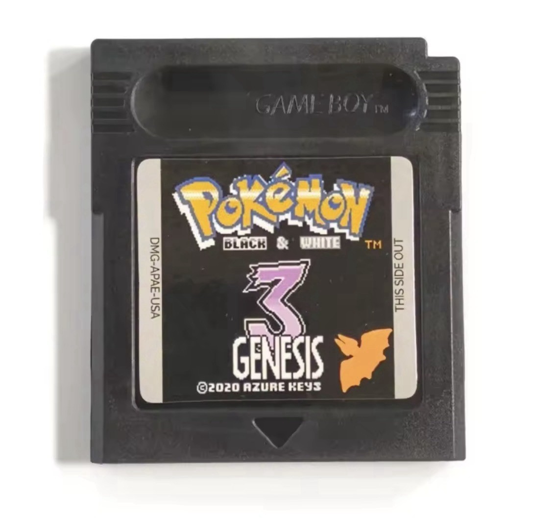 Pokemon Genesis 3 Black And White