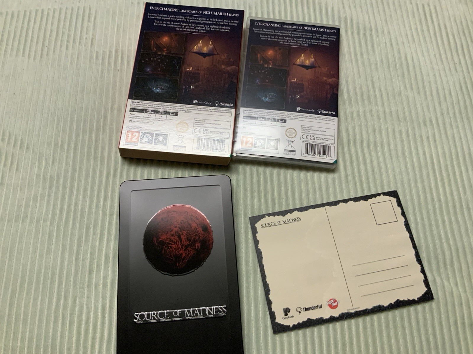 Source of Madness Steelbook Edition Nintendo Switch Super Rare Games Limited