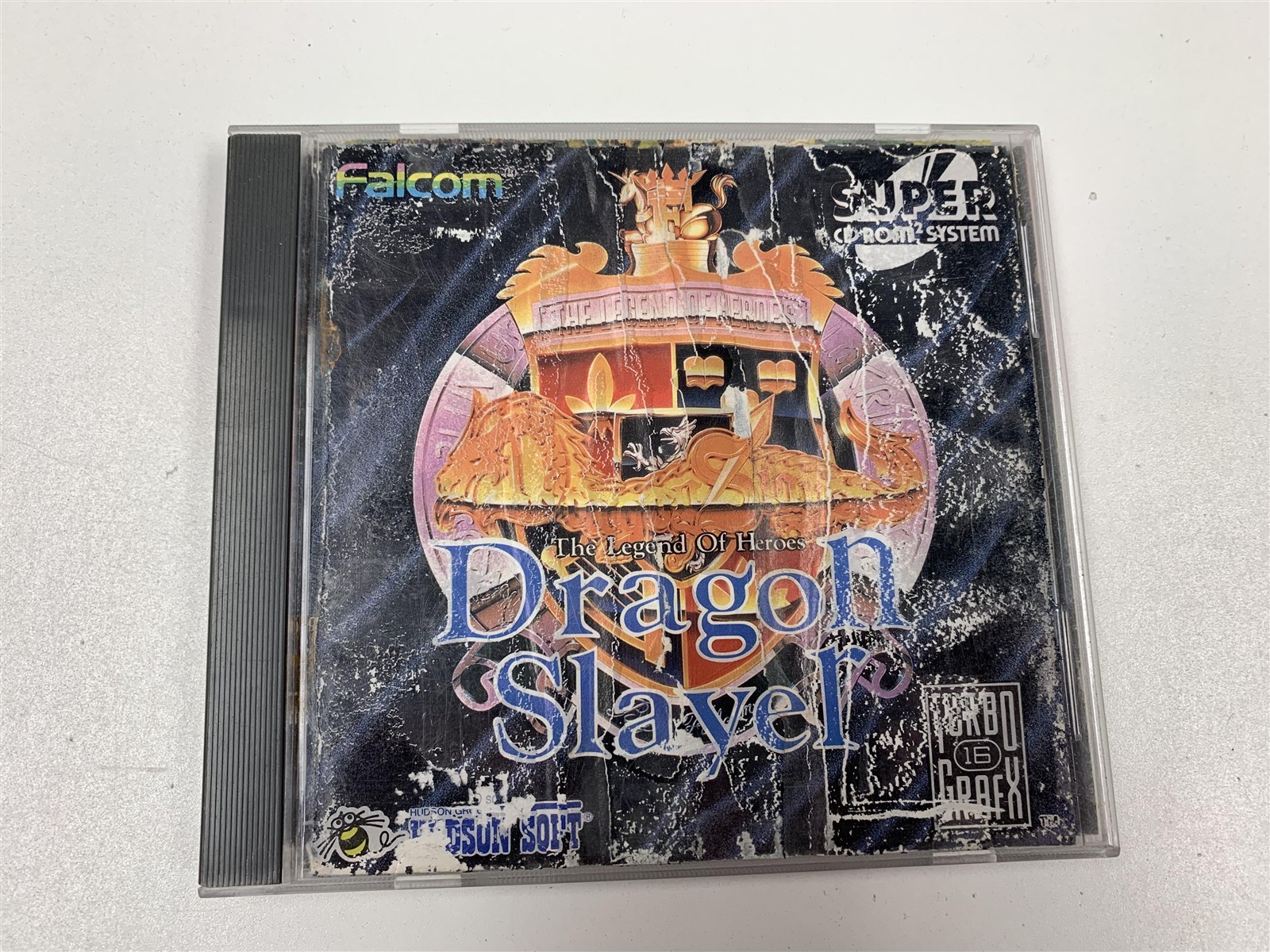 Dragon Slayer The Legend of Heroes TurboGrafx CD Super CD – READ DESC