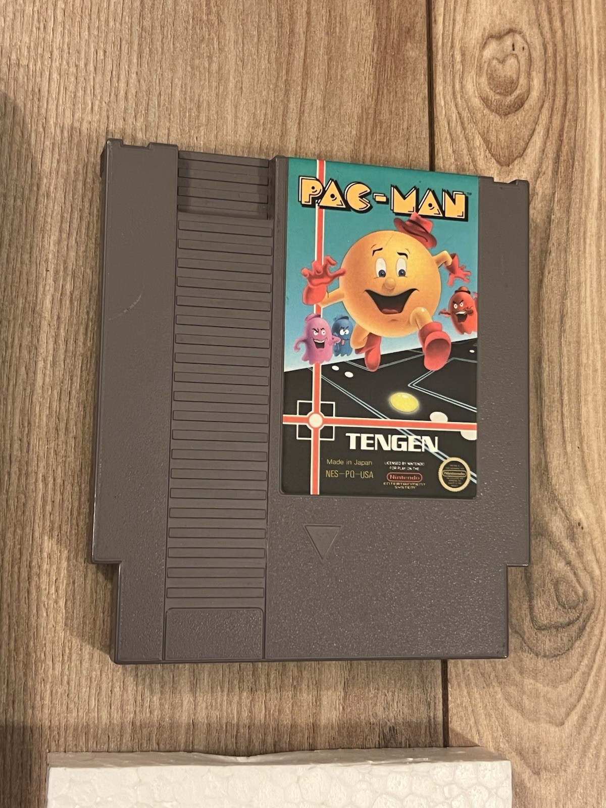 Pac-Man (Nintendo NES, 1990) Tengen CIB Complete Tested Works