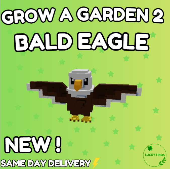🔥Grow a Garden 2 Roblox✨New! Bald Eagle | Fast & Easy