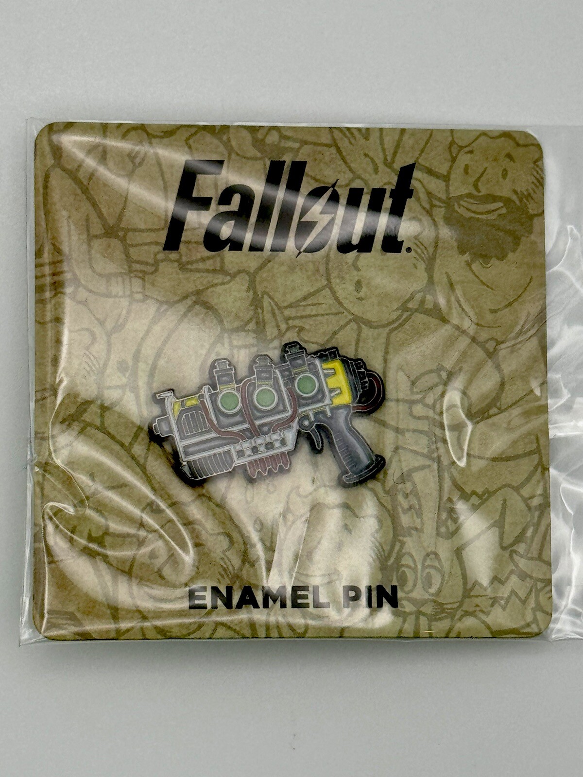 Fallout Plasma Pistol Bethesda Enamel Pin Culturefly New In Package