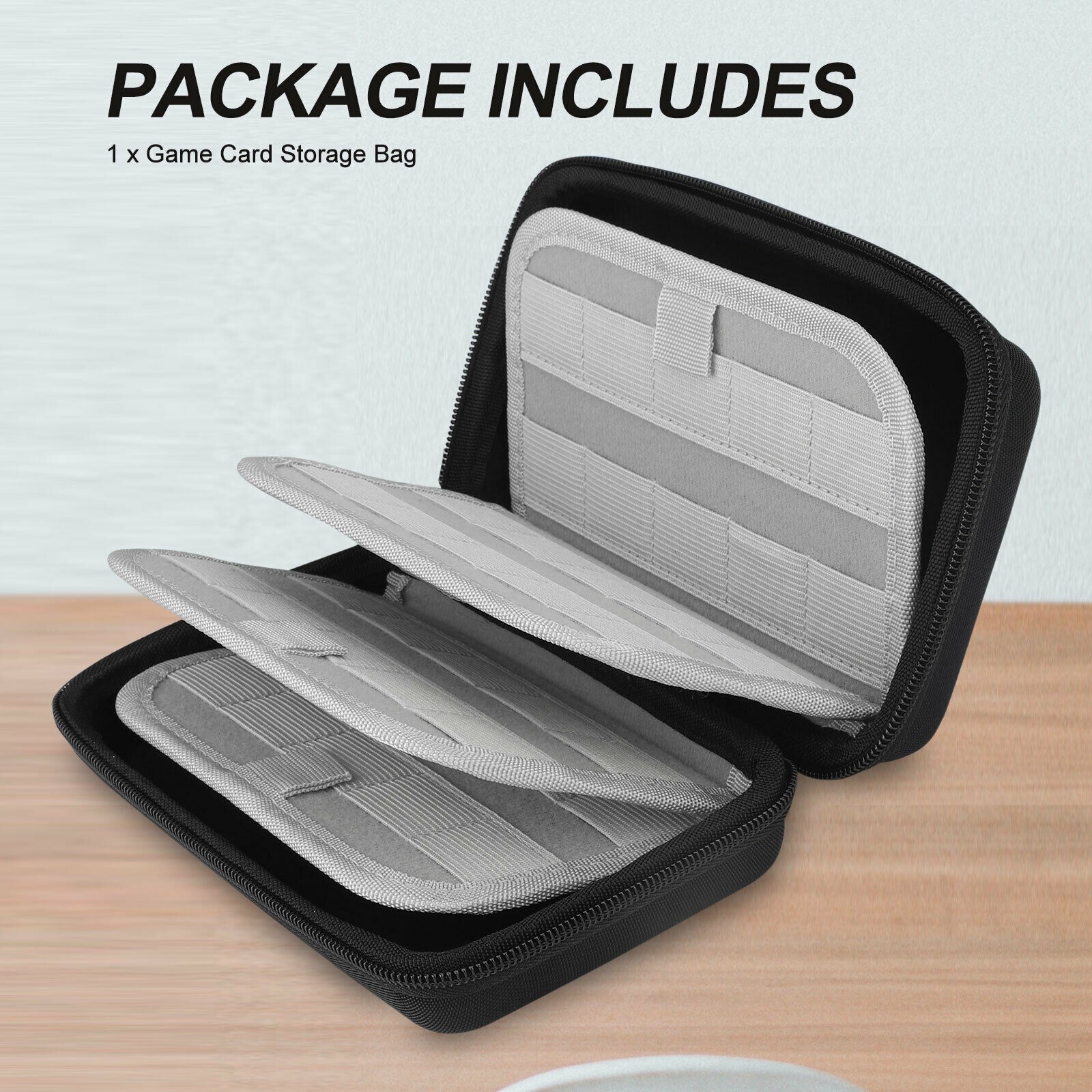 80 Game Case Card Holder Storage Bag for Nintendo Switch/Vita /SD Card Cartridge
