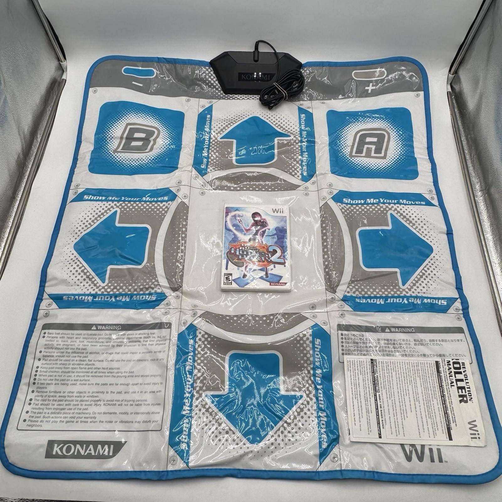 Nintendo Wii Dance Mat Controller & Dance Dance Revolution Game Bundle Tested