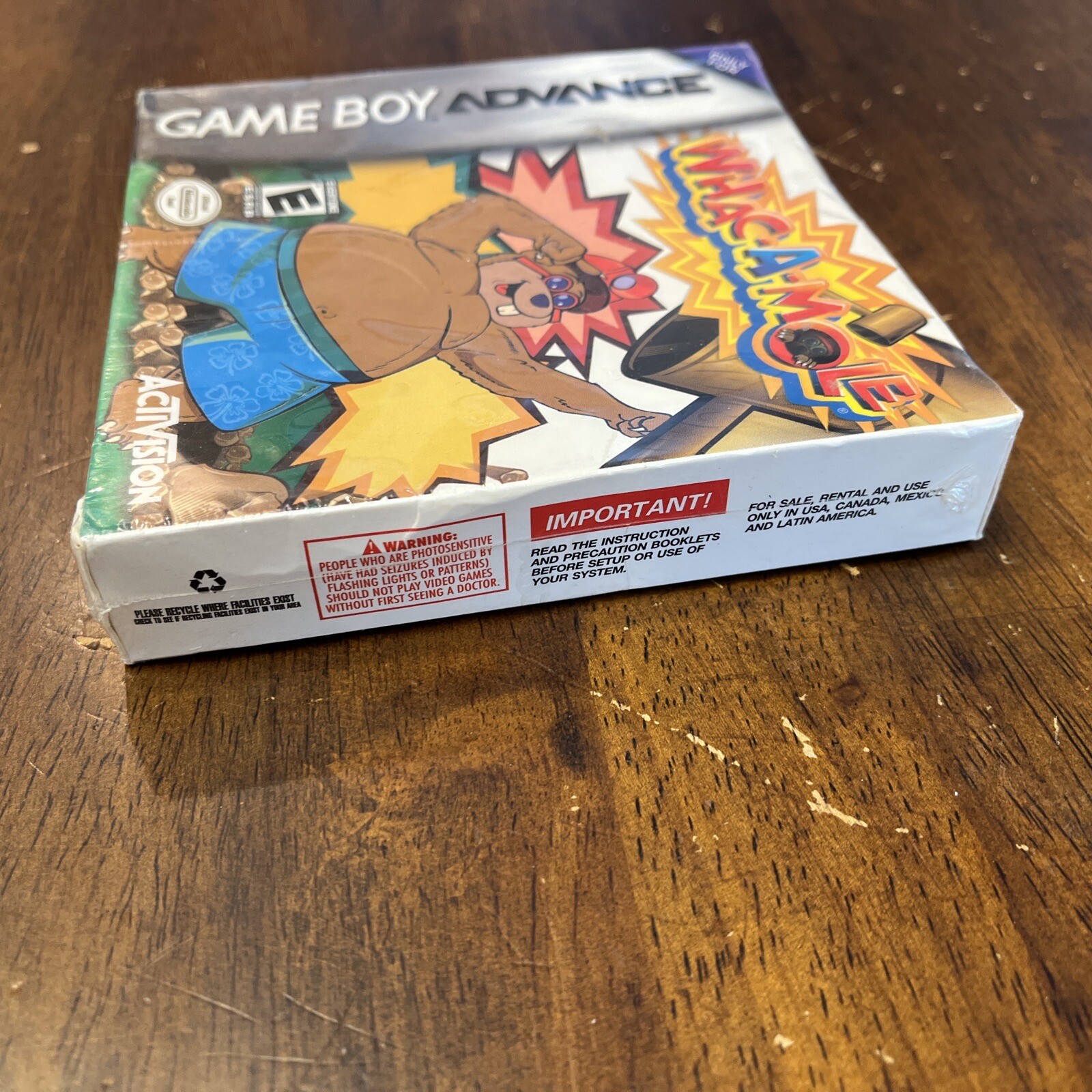 Whac-A-Mole (Nintendo Game Boy Advance, 2005) Factory Sealed