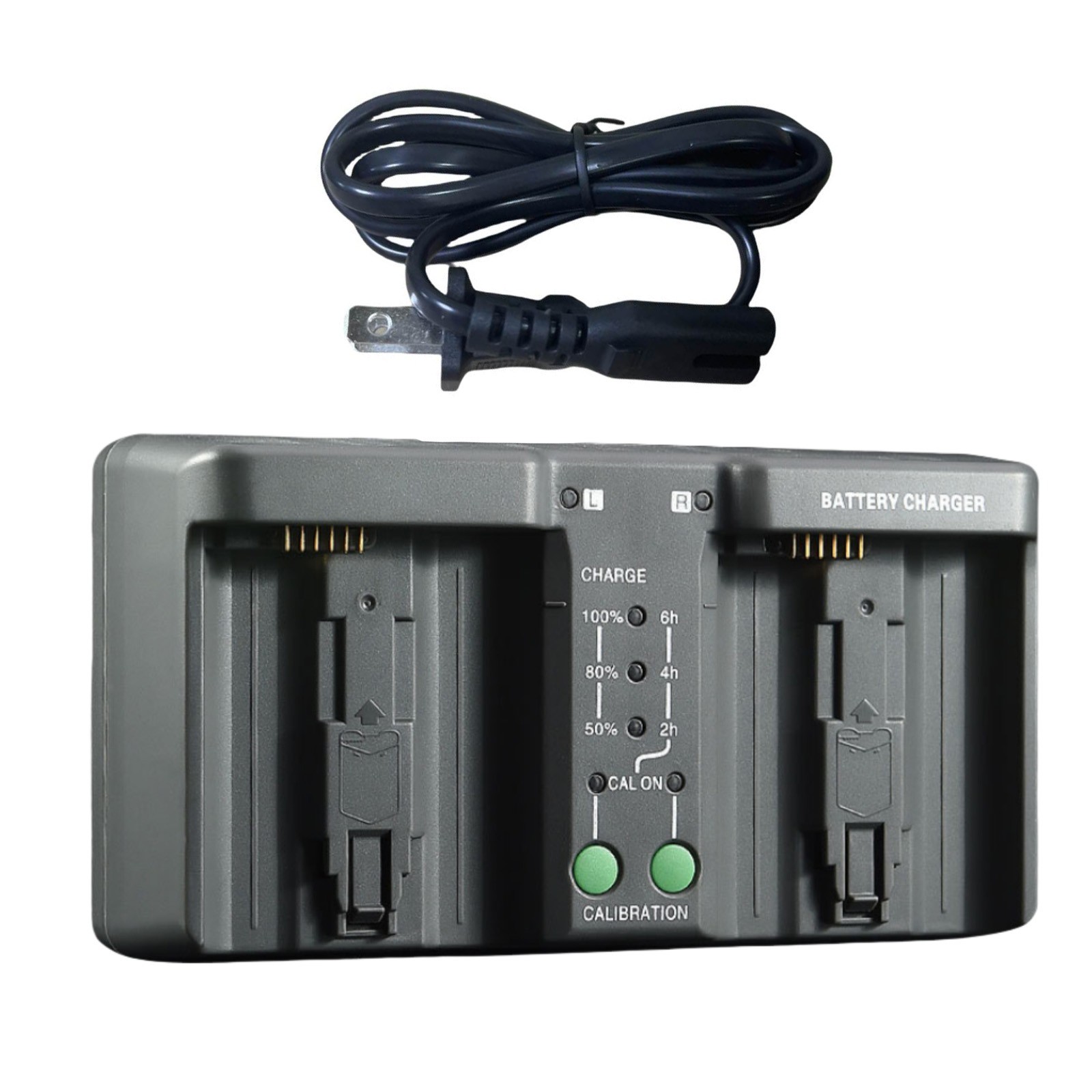 New ABS Dual Battery Charger for Nikon EN-EL18 EN-EL4A D4S D5 for Canon