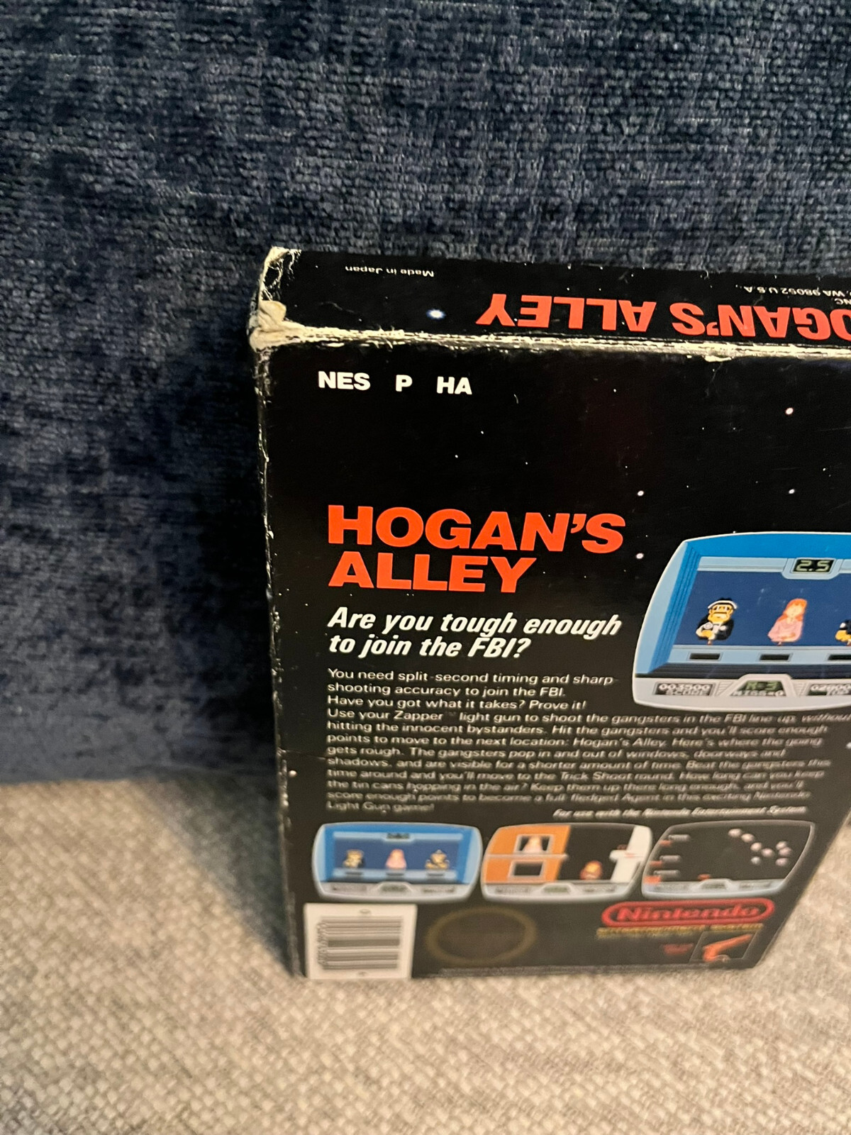 Hogan’s Alley (Nes, Nintendo Entertainment System, 1985) CIB – Complete in Box