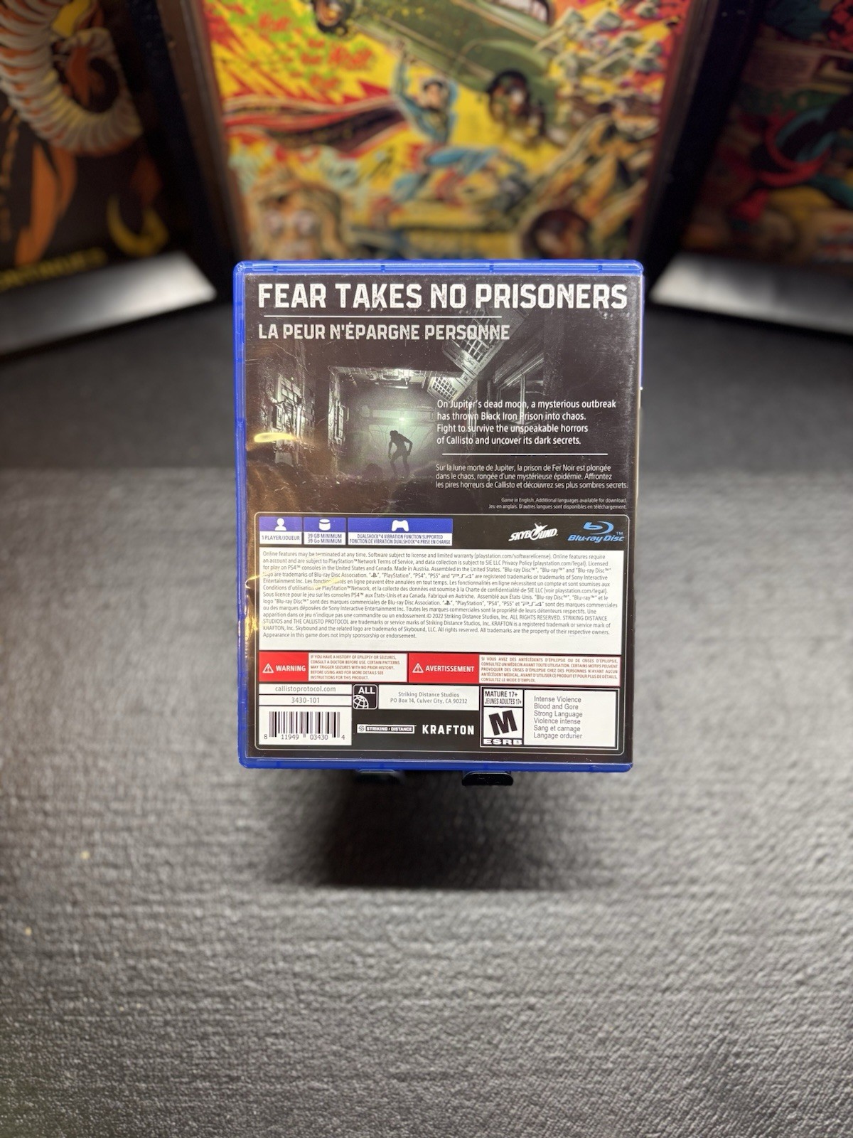 Krafton The Callisto Protocol Day One Edition PS4 Survival Horror M Mature CIB!