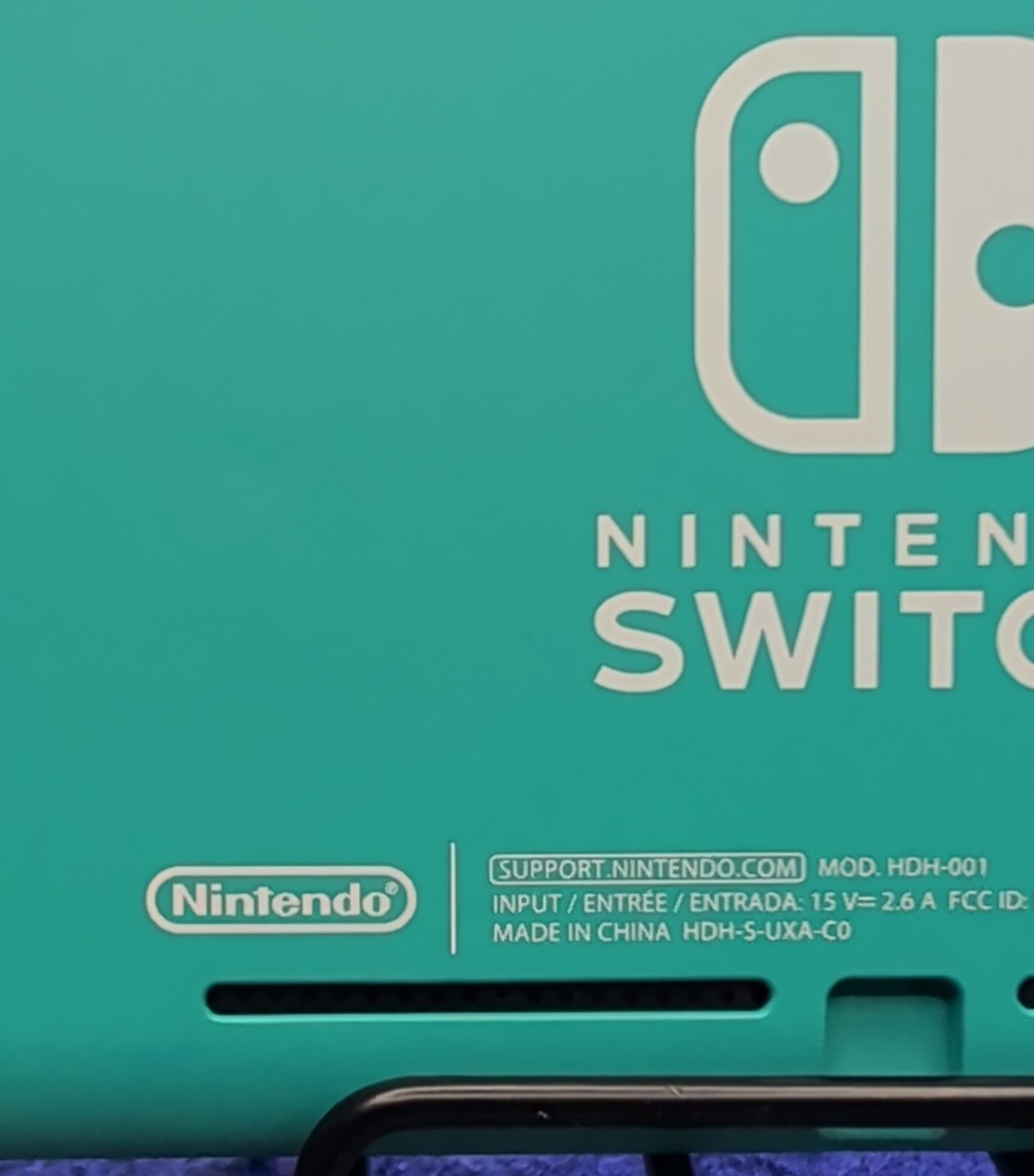 Nintendo – Switch 32GB Lite Handheld – Turquoise Model: HDHSBAZAA Console ONLY
