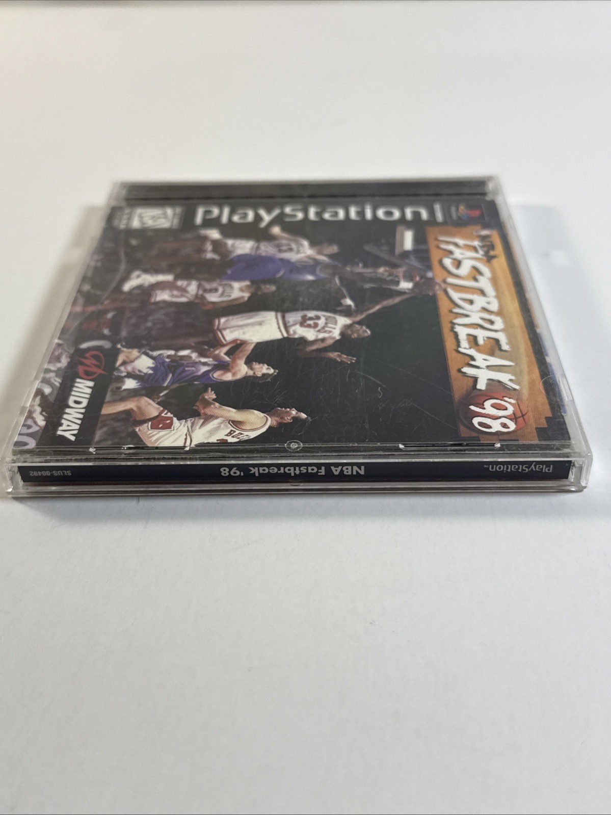 NBA Fast Break 98 – PS1 PS2 Complete Playstation Game With Playbook Good