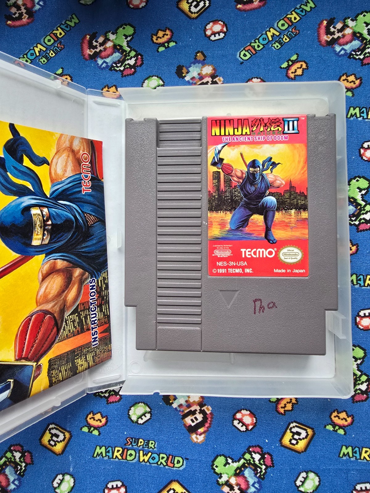 Ninja Gaiden III 3 (Nintendo Entertainment System NES) With Case & Manual