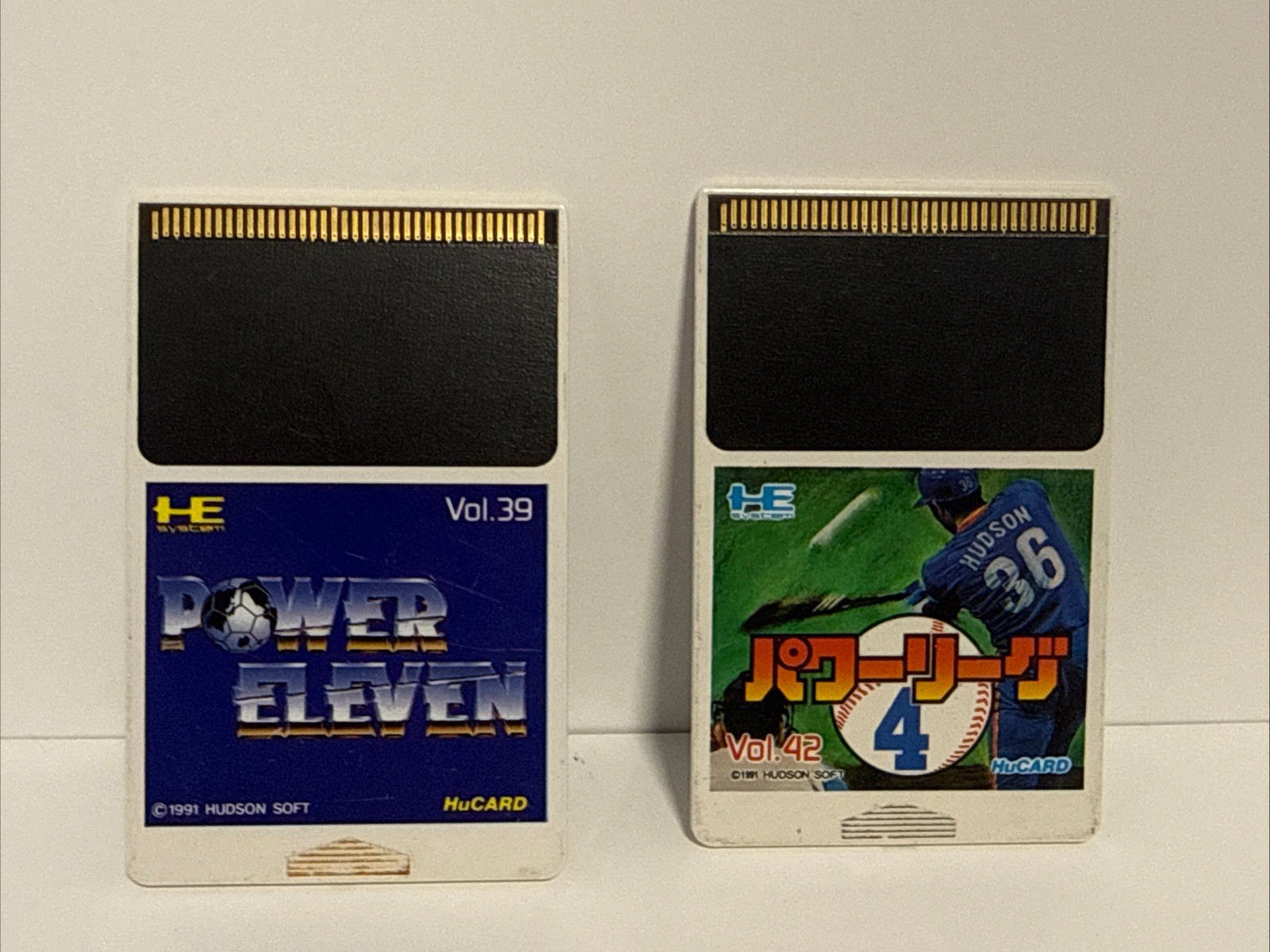 PC Engine Hu Card Only – Lot Of 17/Read